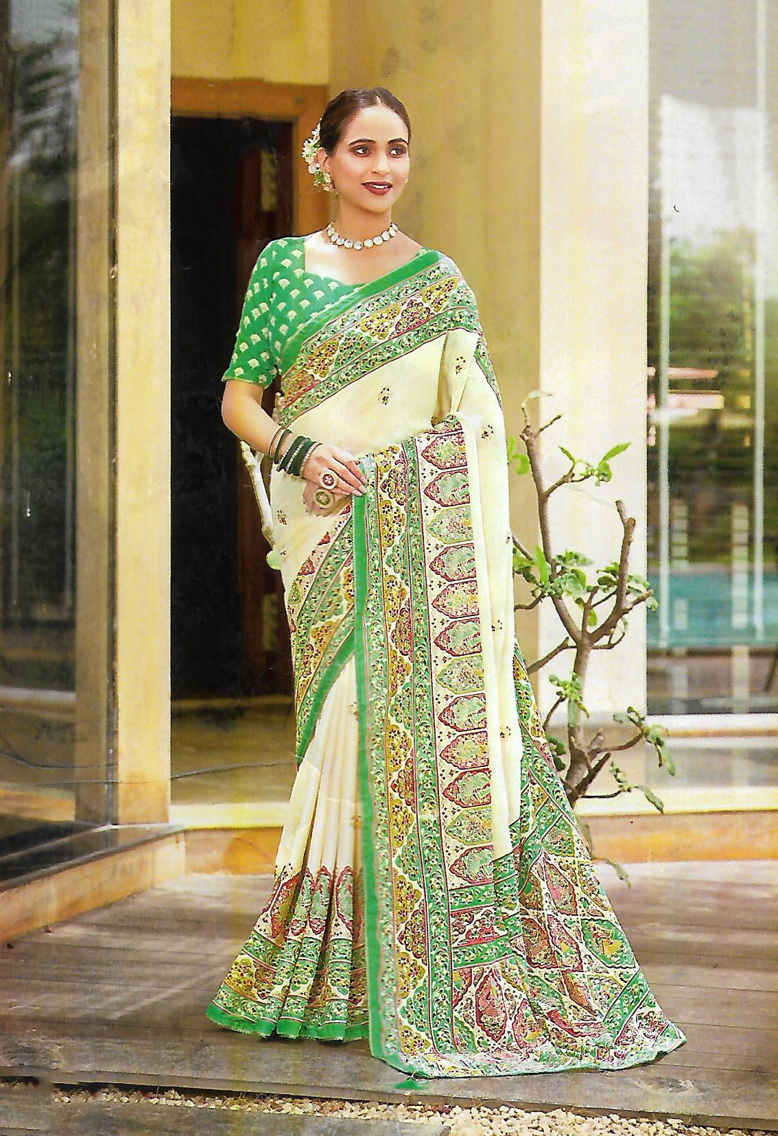 FANCY SYNTHETIC SAREE