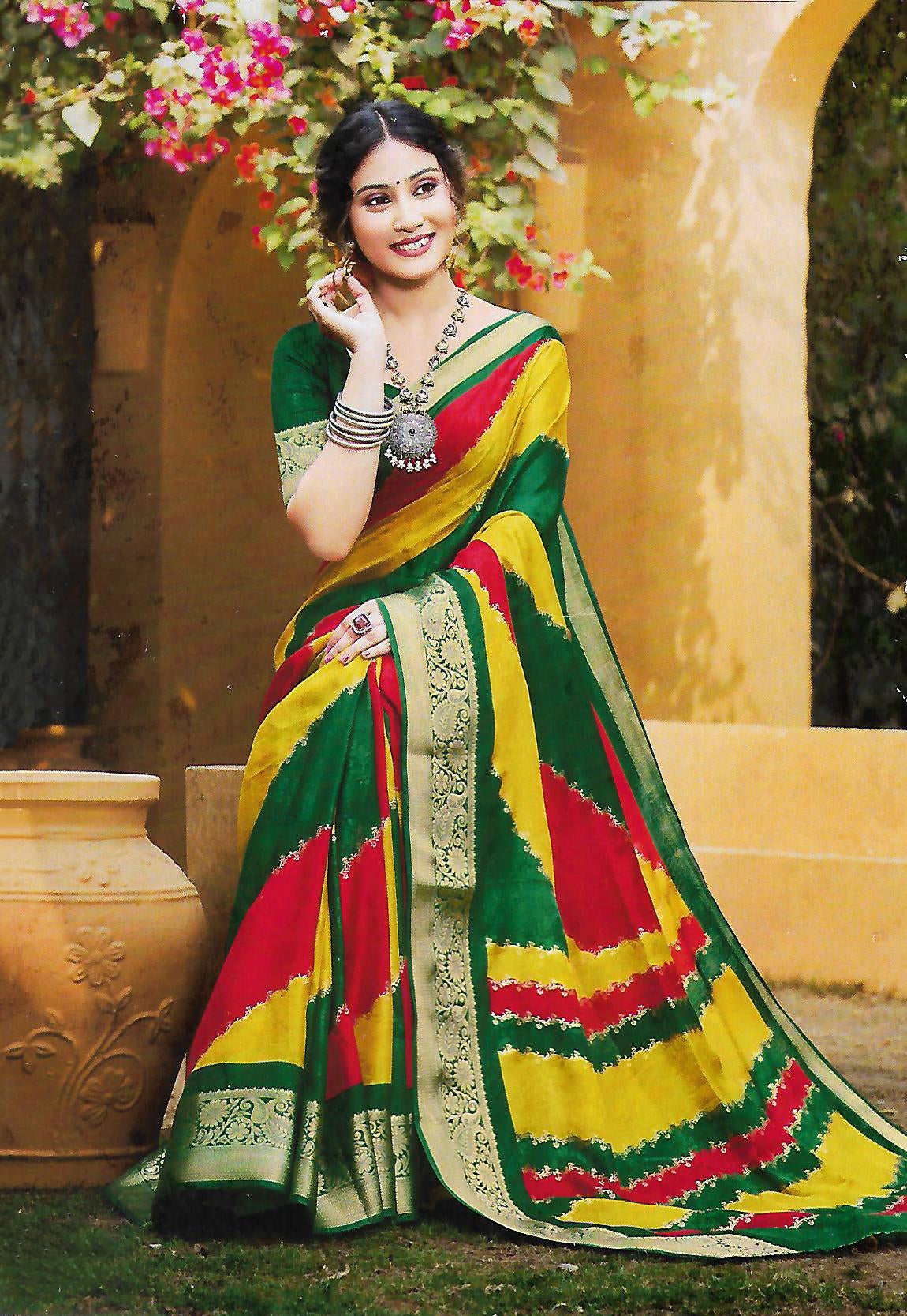 FANCY SYNTHETIC SAREE