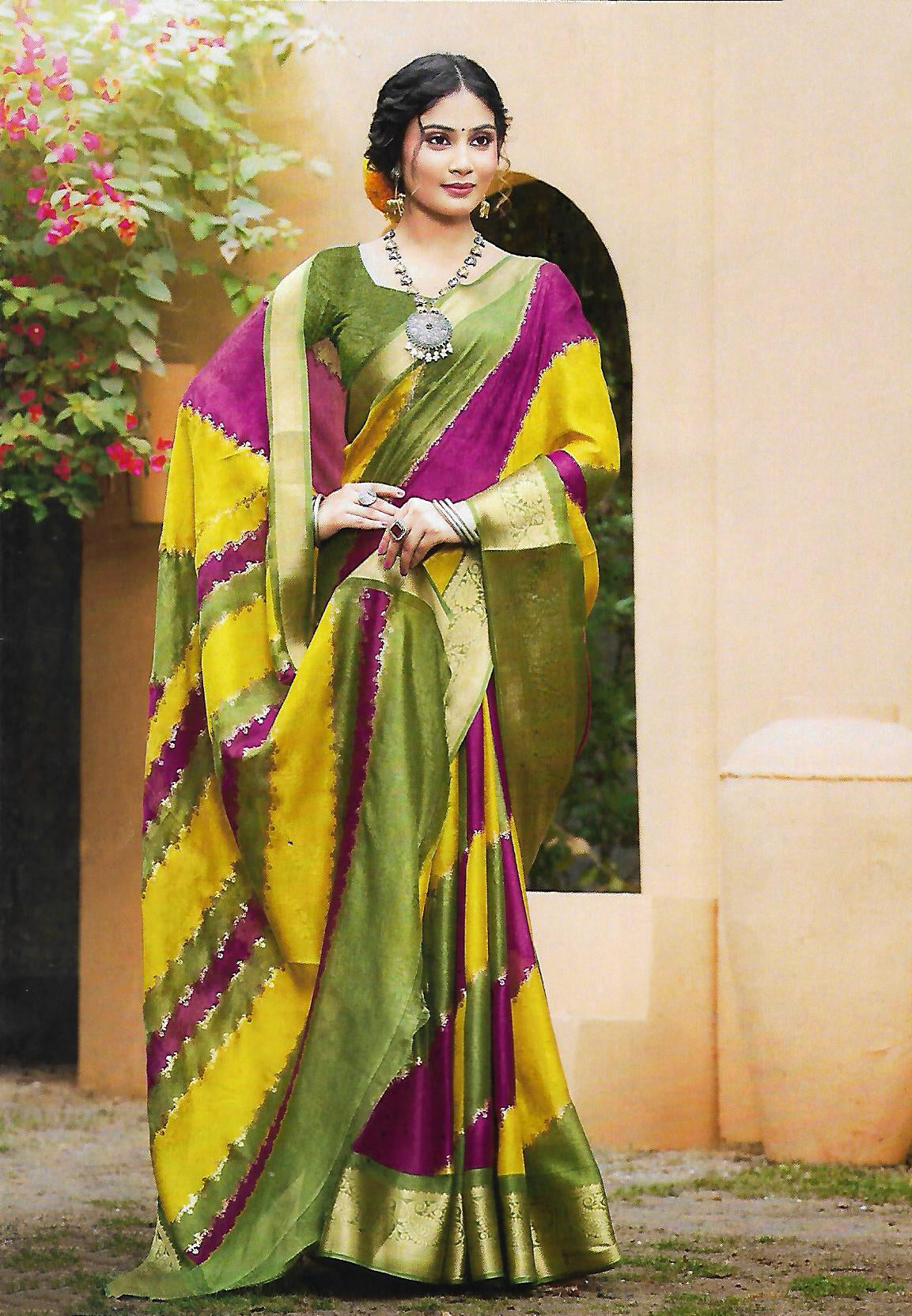 FANCY SYNTHETIC SAREE