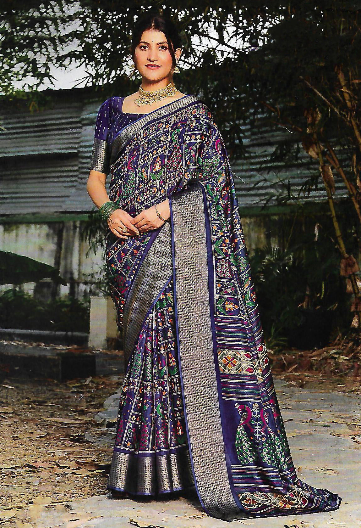 FANCY SYNTHETIC SAREE