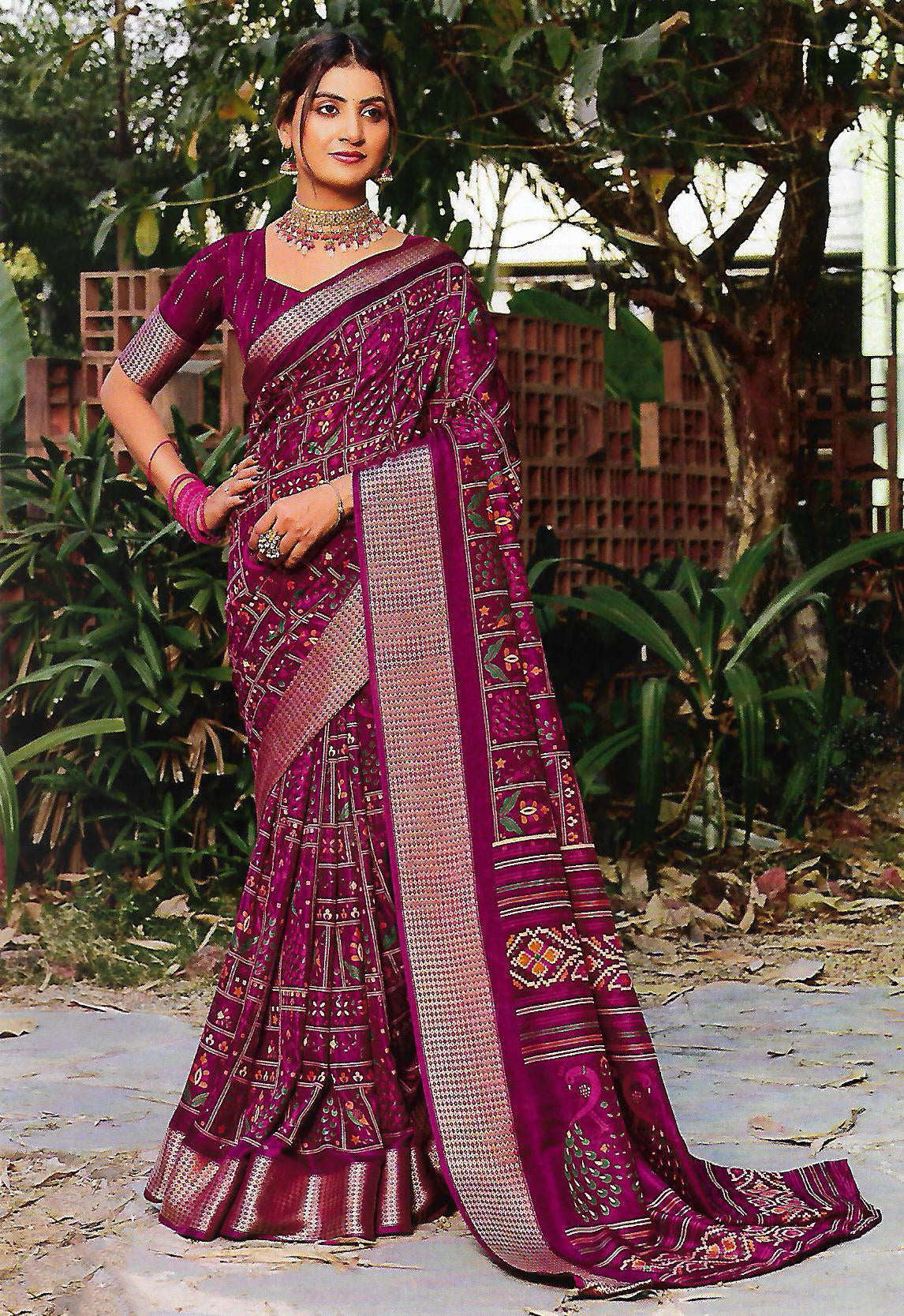 FANCY SYNTHETIC SAREE