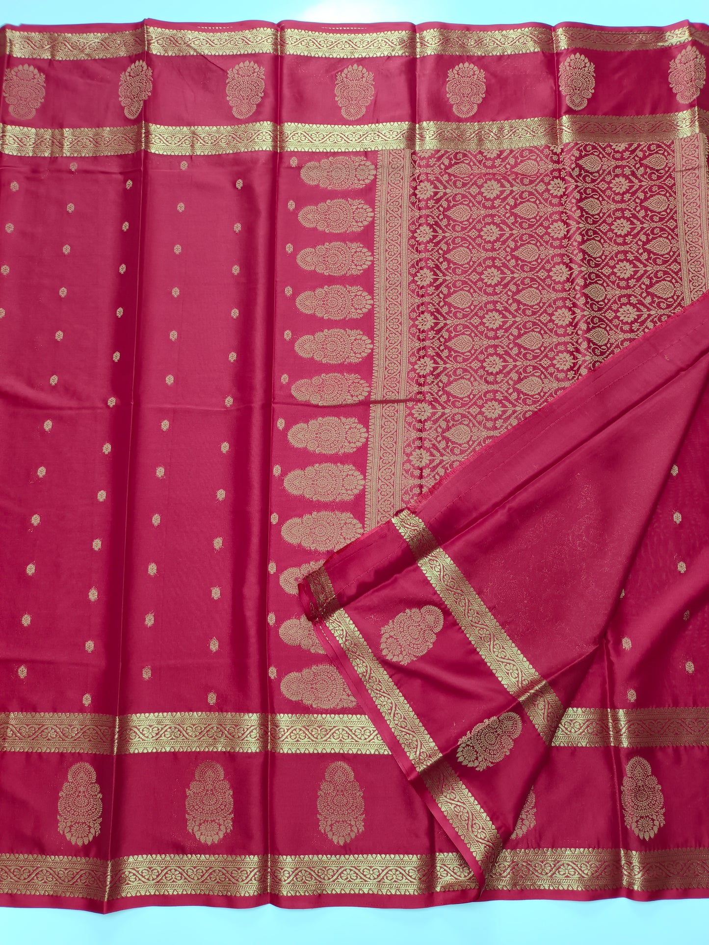 SEMI CREPE SILK SAREE