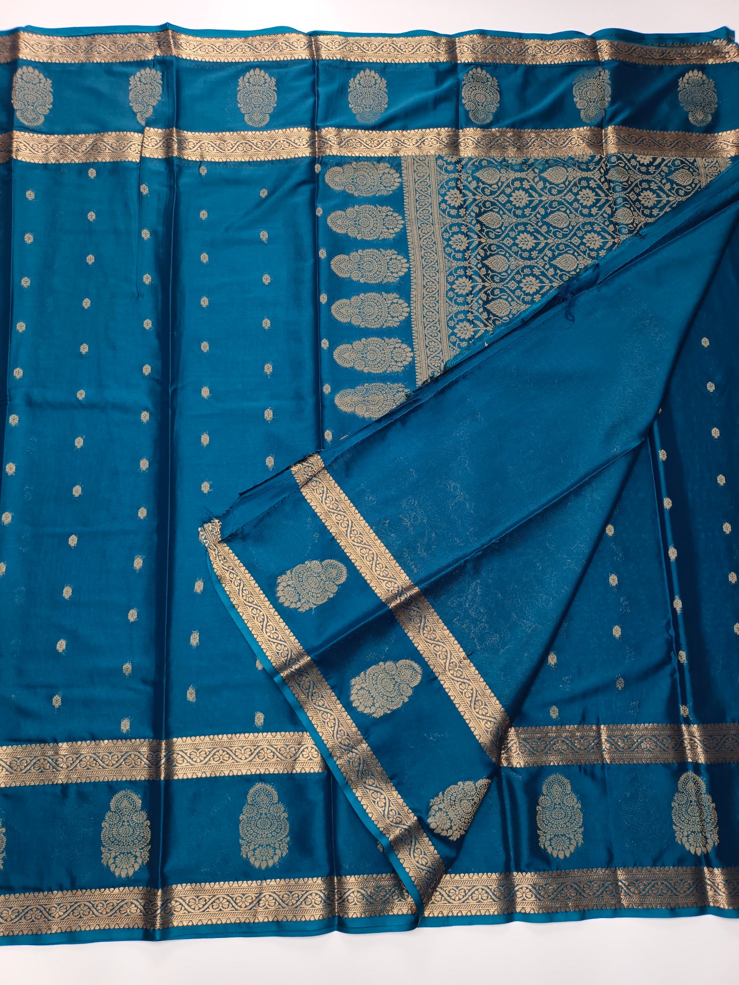 SEMI CREPE SILK SAREE