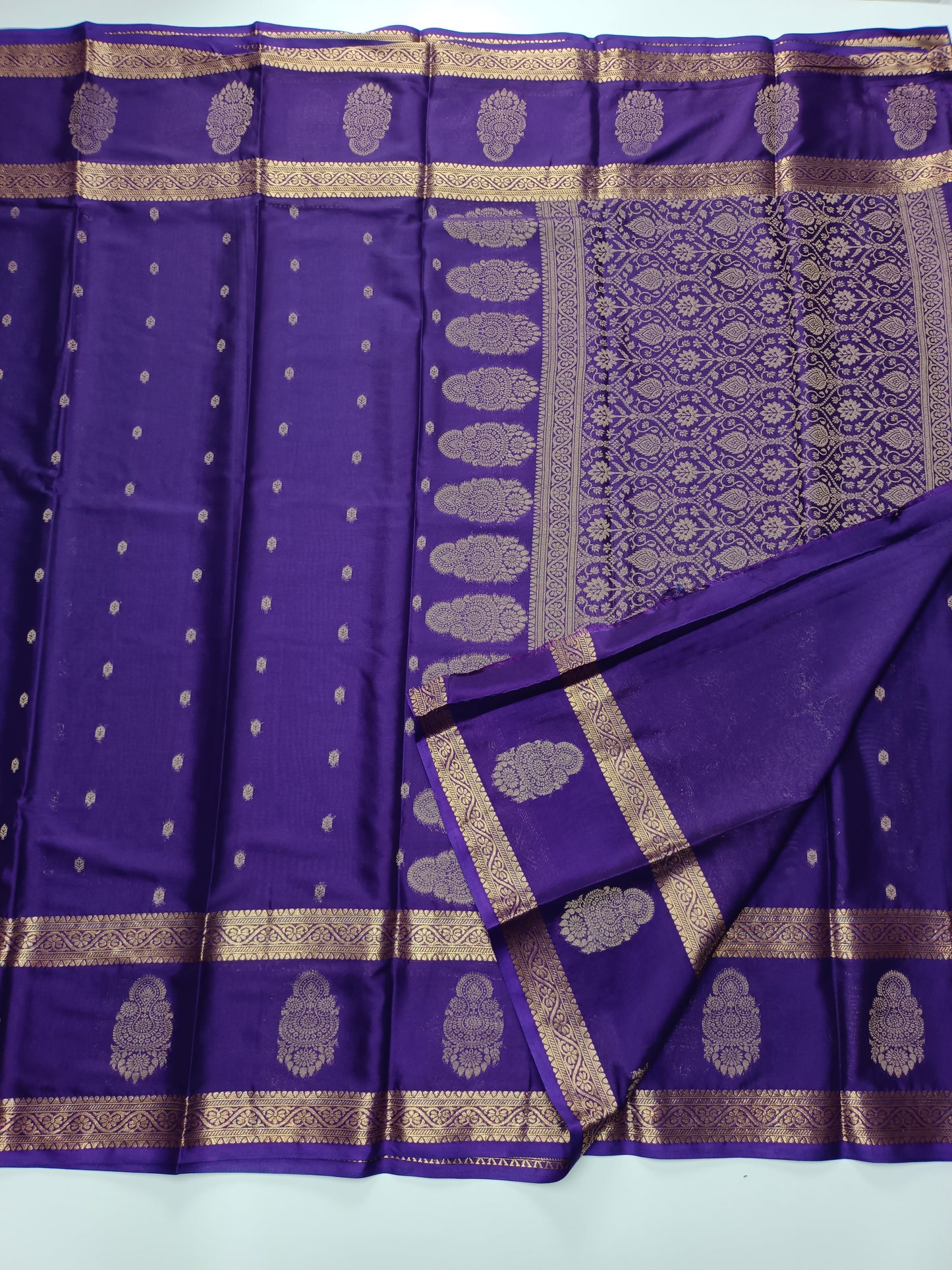 SEMI CREPE SILK SAREE