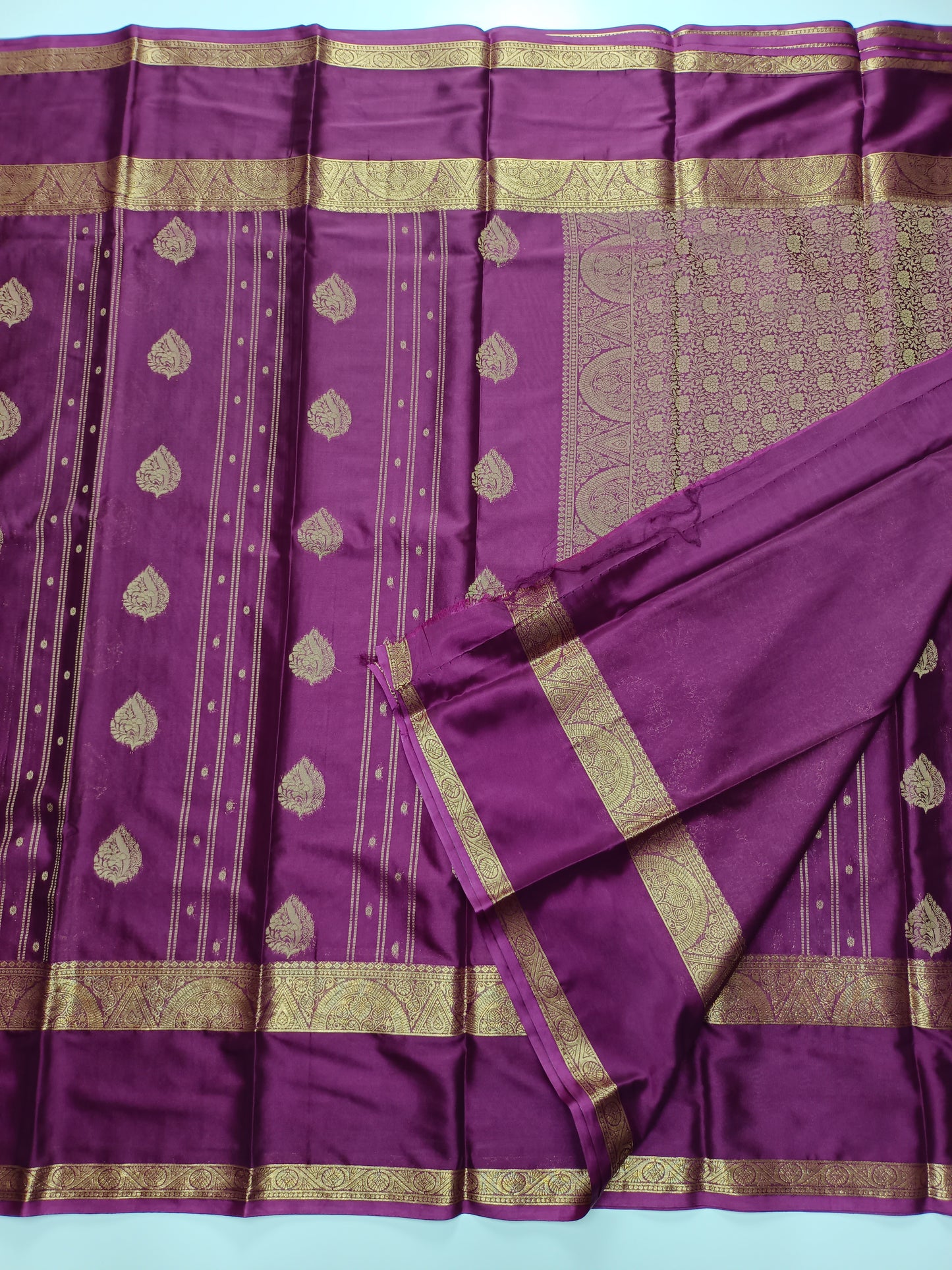 SEMI CREPE SILK SAREE