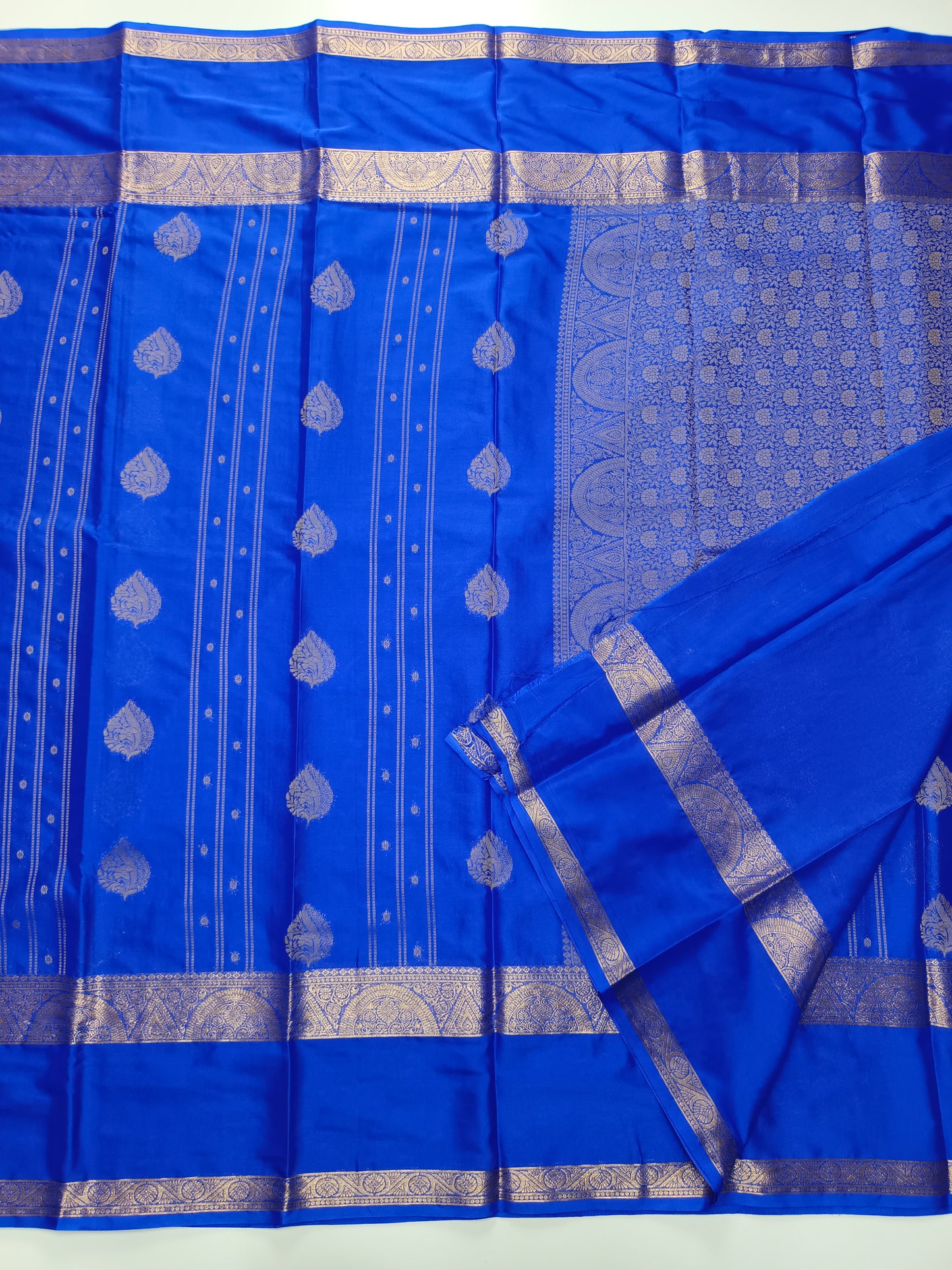 SEMI CREPE SILK SAREE