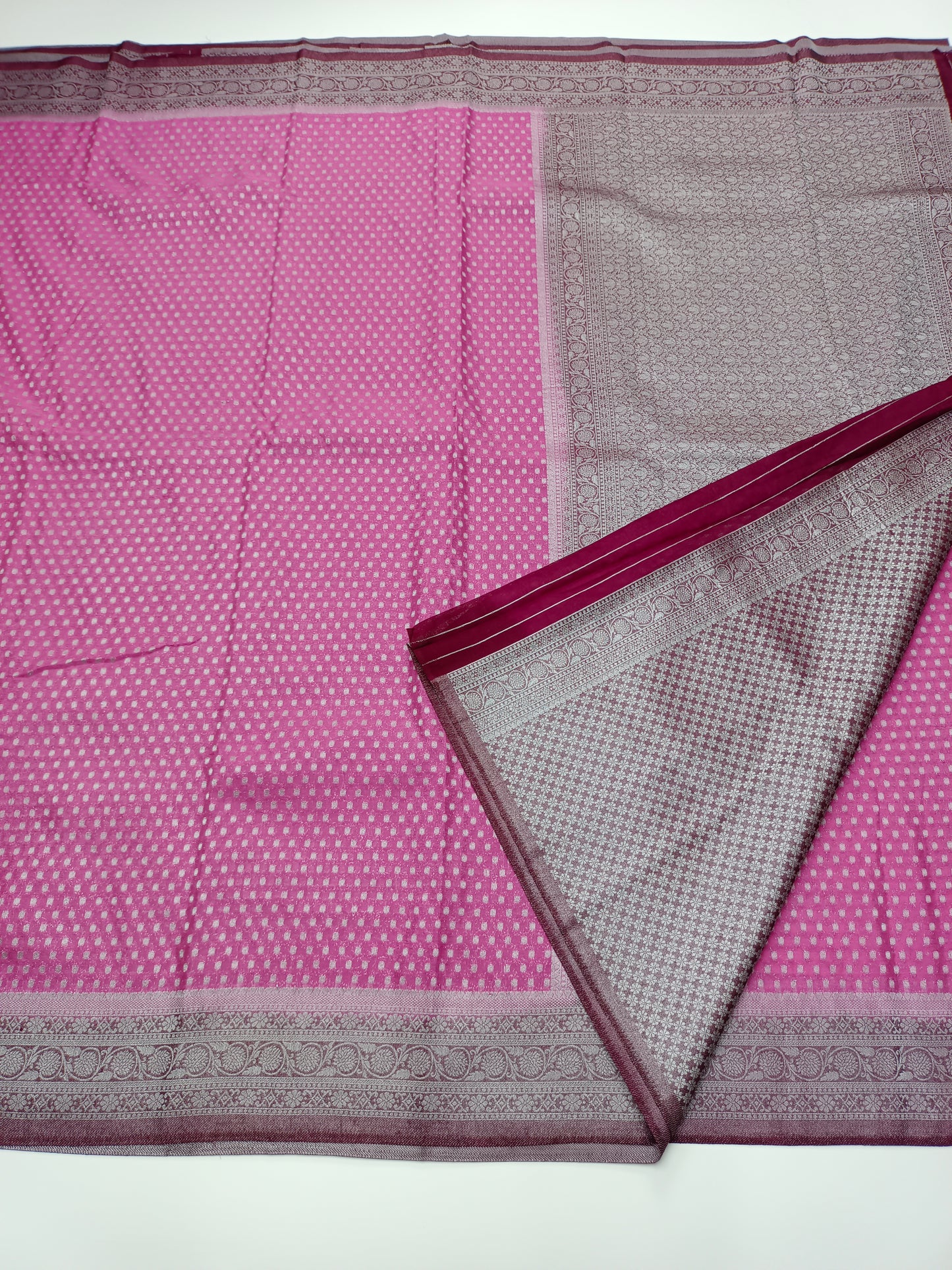 SEMI KADDI GEORGETTE CHIFFON SAREE