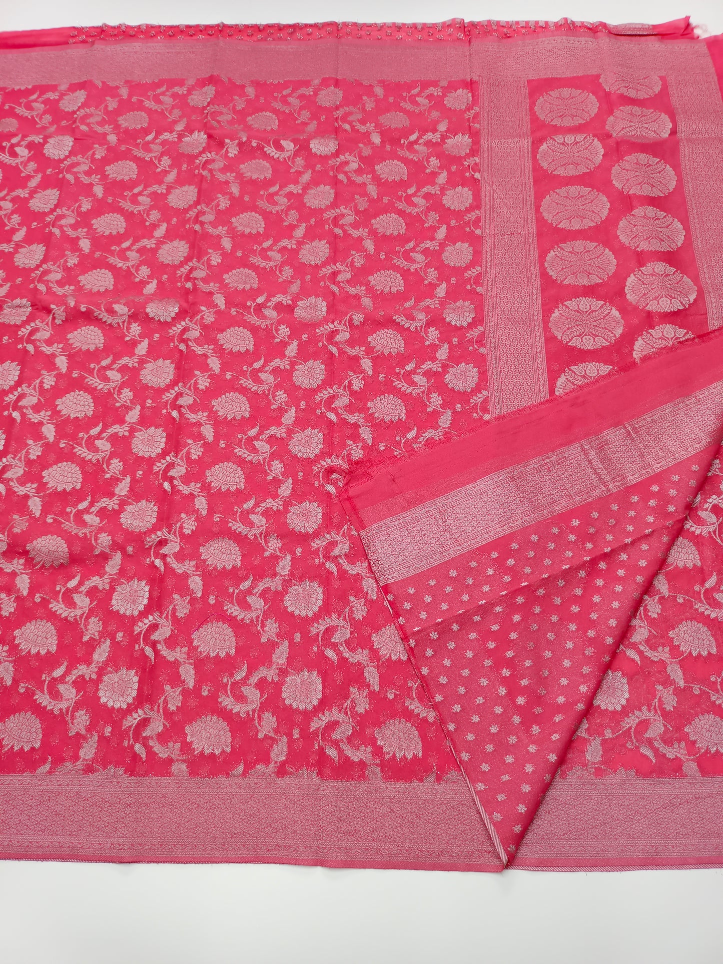 SEMI KADDI GEORGETTE CHIFFON SAREE