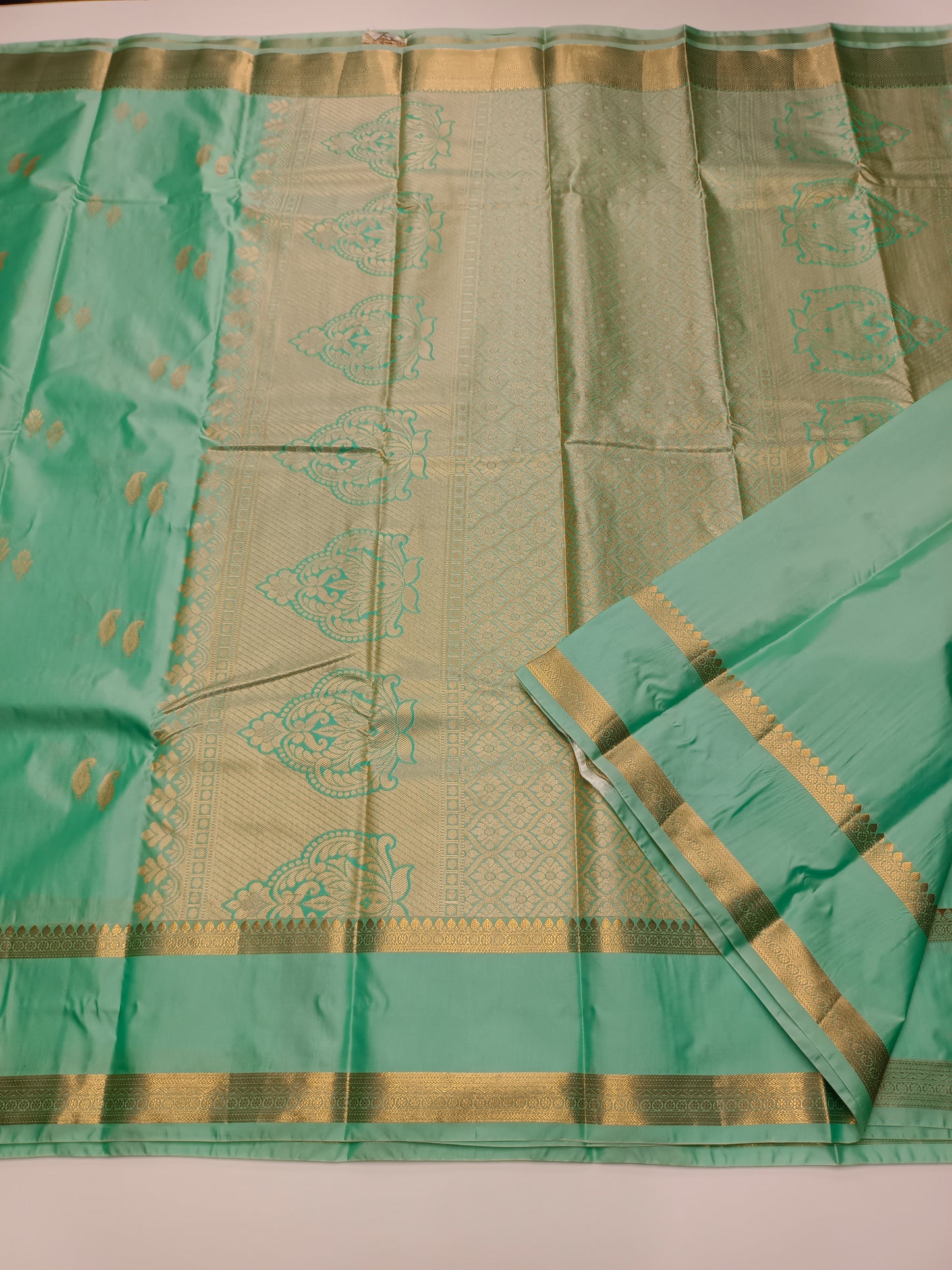 KANCHIPURAM SEMI SILK SAREE