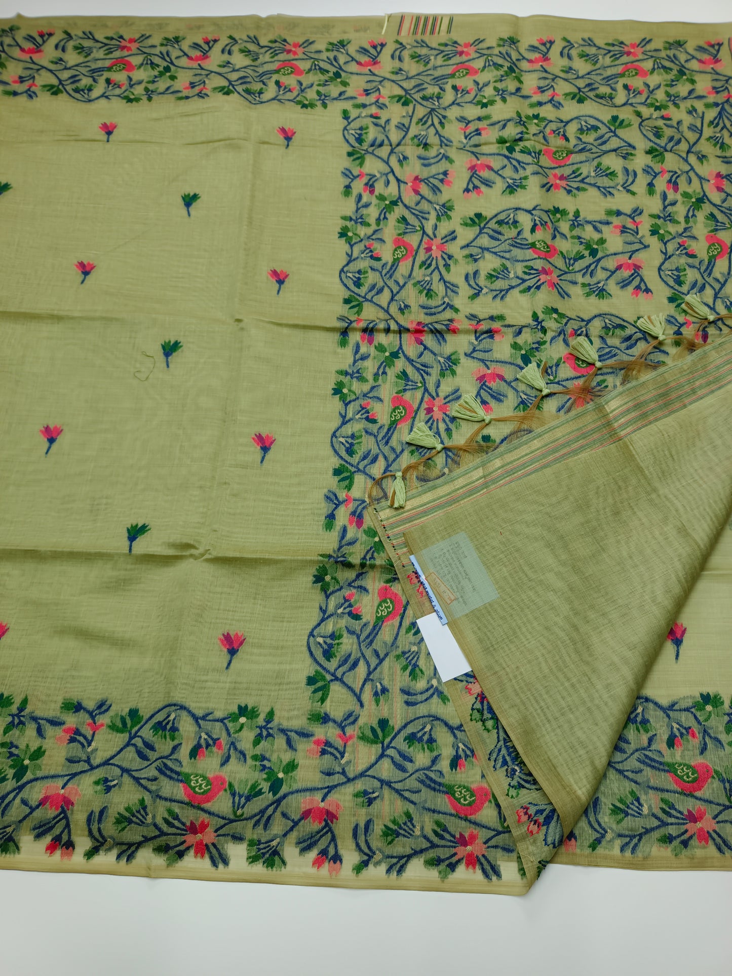 FANCY JAMDHANI COTTON SAREE