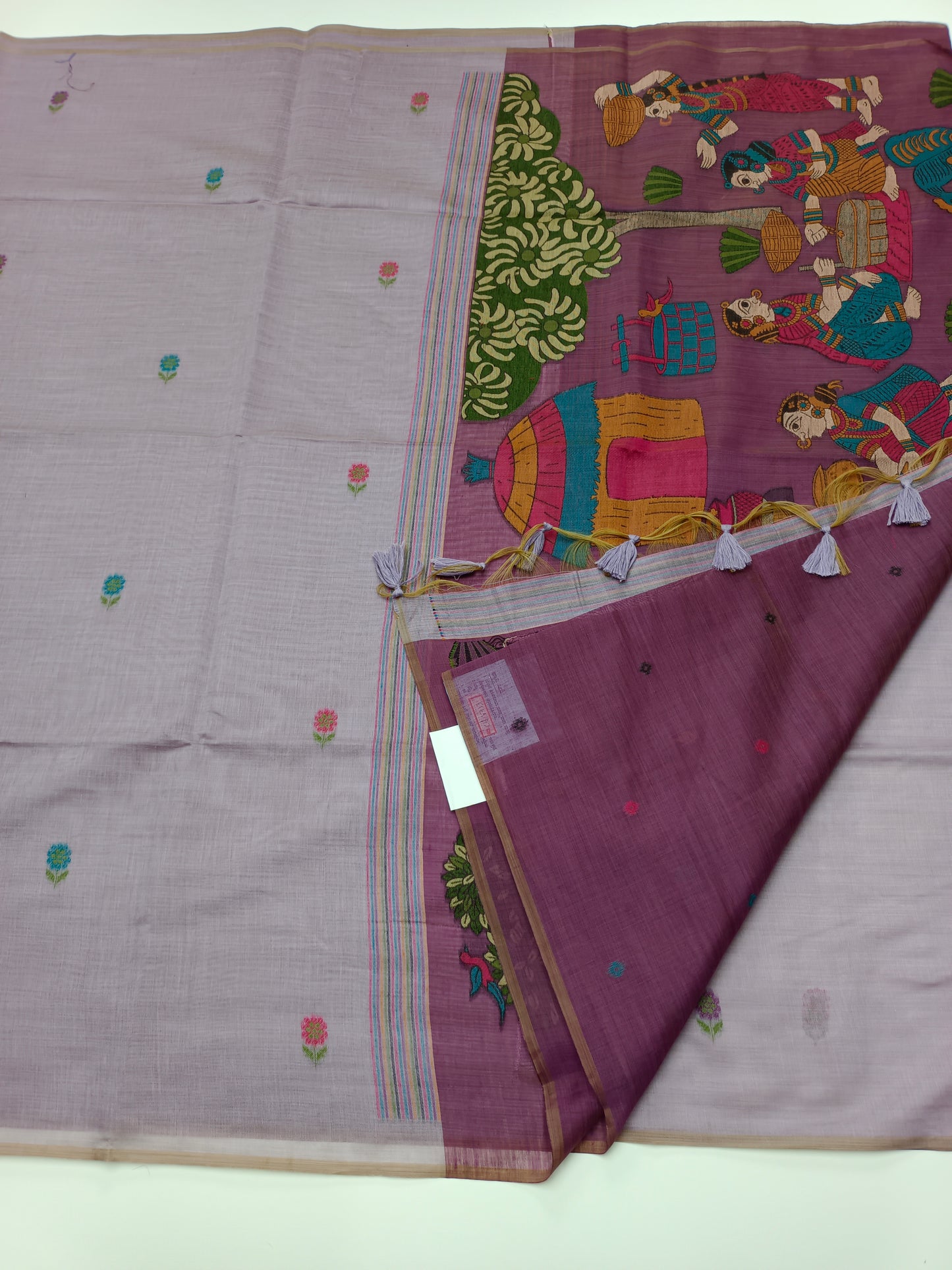FANCY JAMDHANI COTTON SAREE
