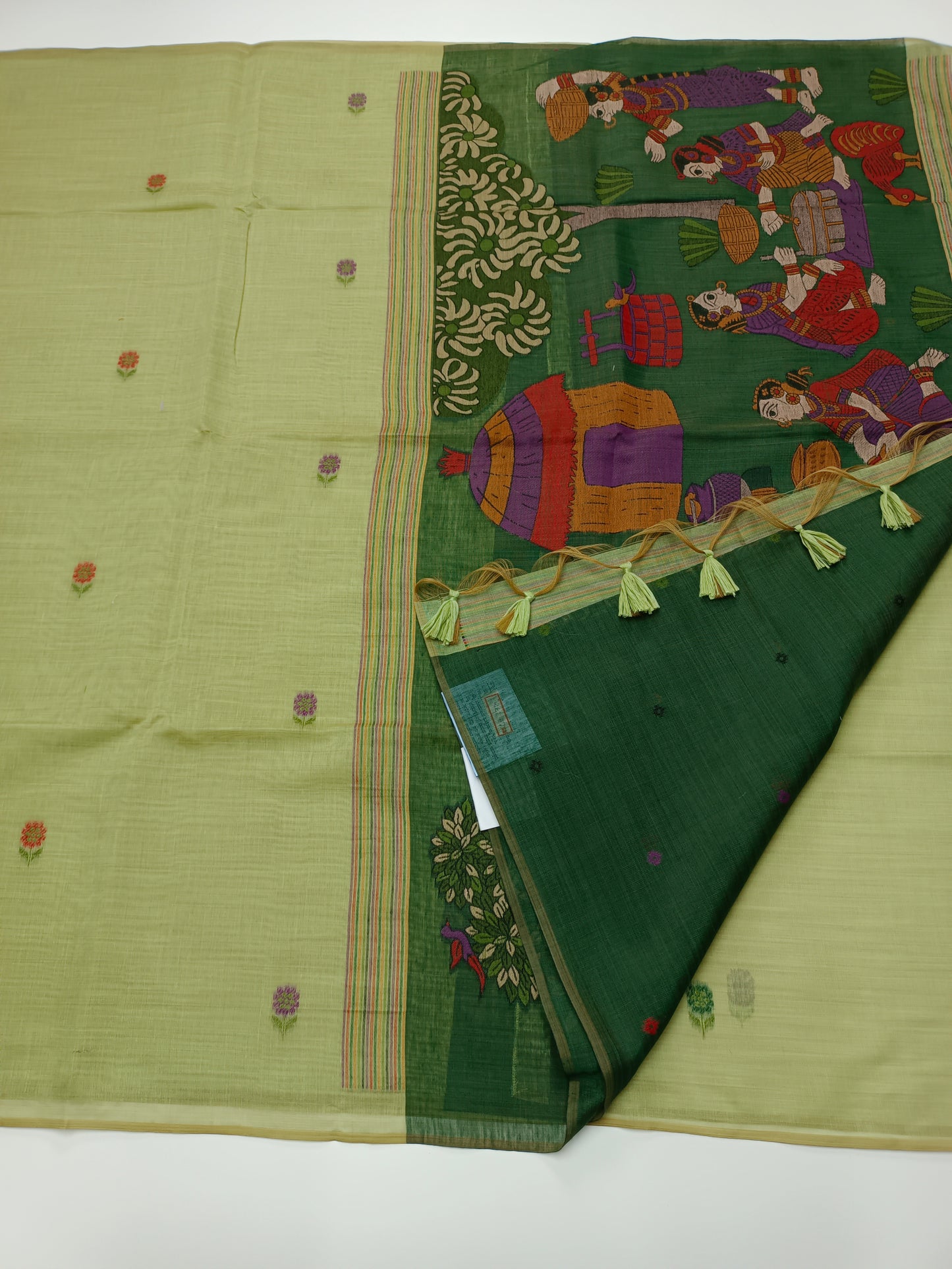 FANCY JAMDHANI COTTON SAREE