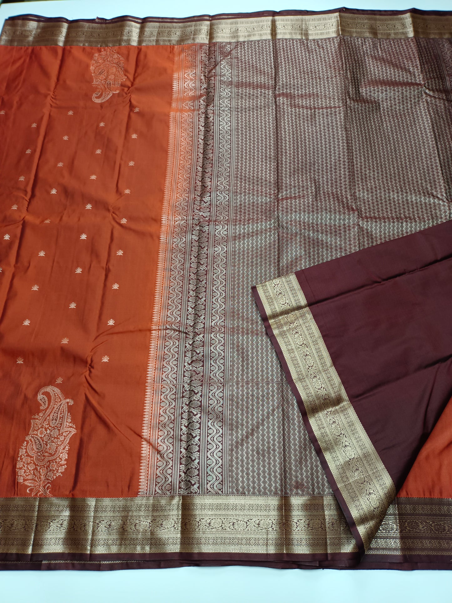 KANCHIPURAM SEMI SILK SAREE