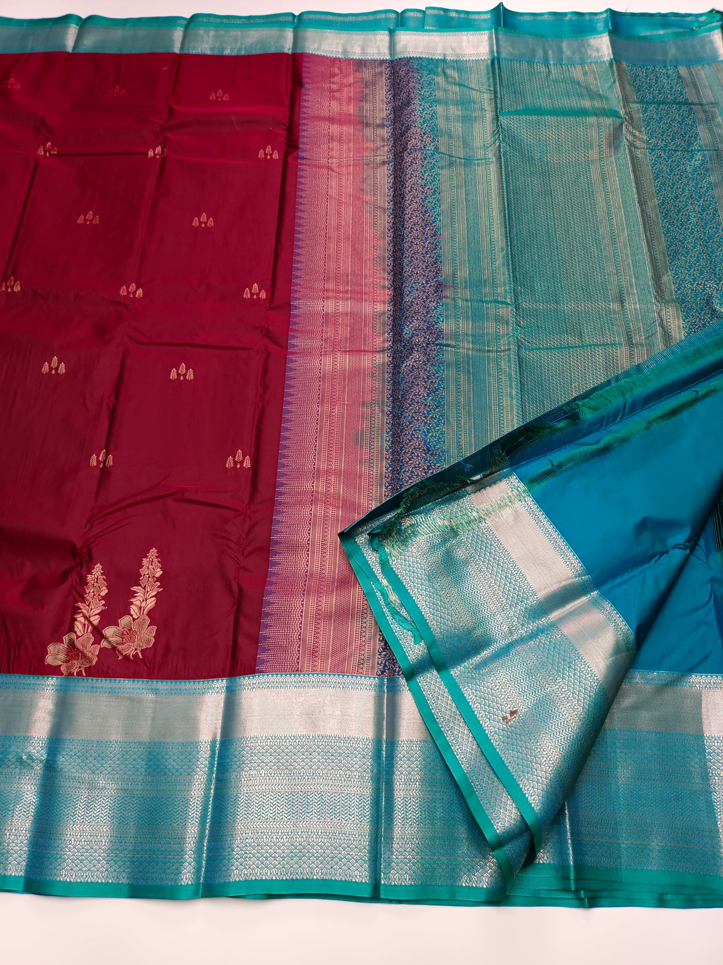 KANCHIPURAM SEMI SILK SAREE