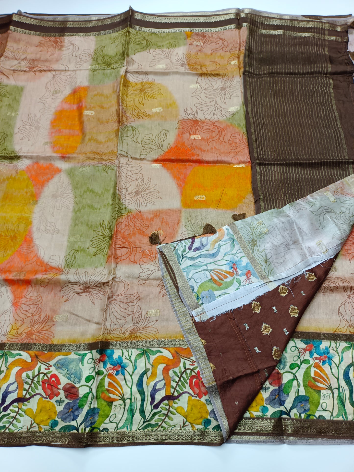 FANCY DOLA SILK SAREE