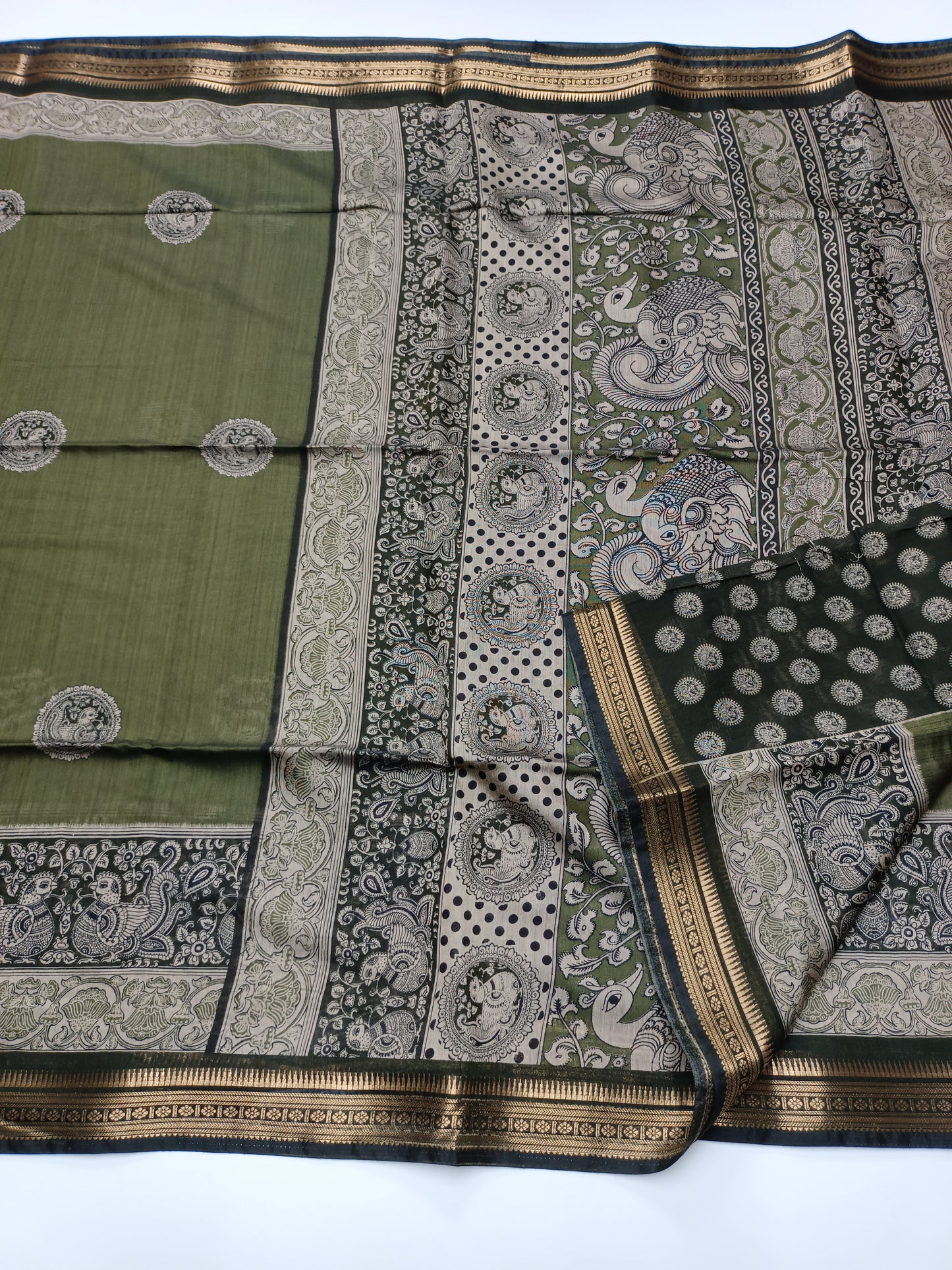 FANCY ASSAM COTTON SAREE