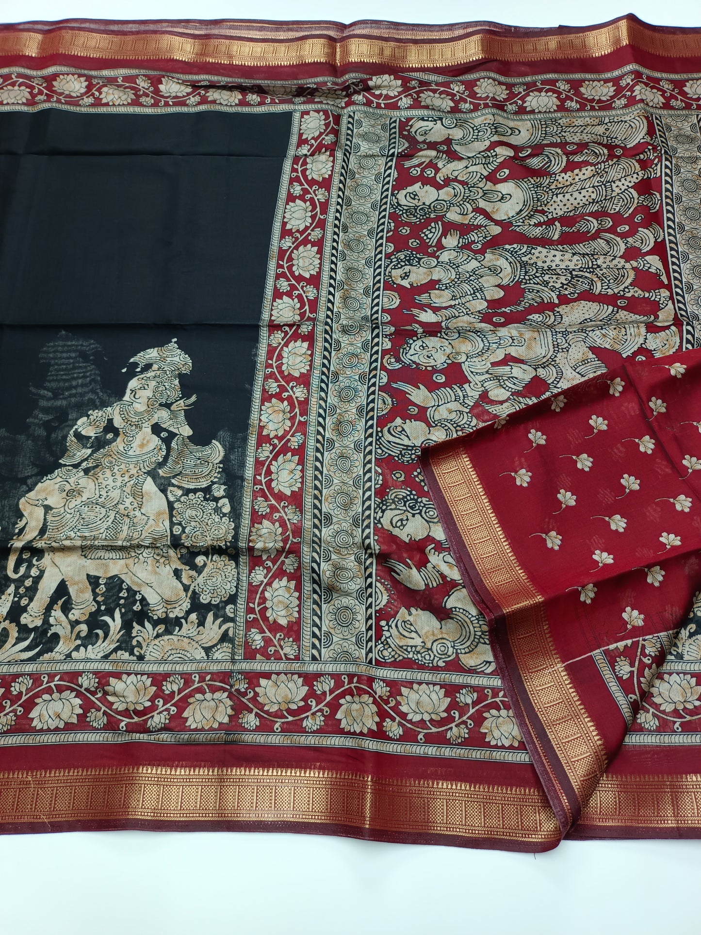 FANCY ASSAM COTTON SAREE