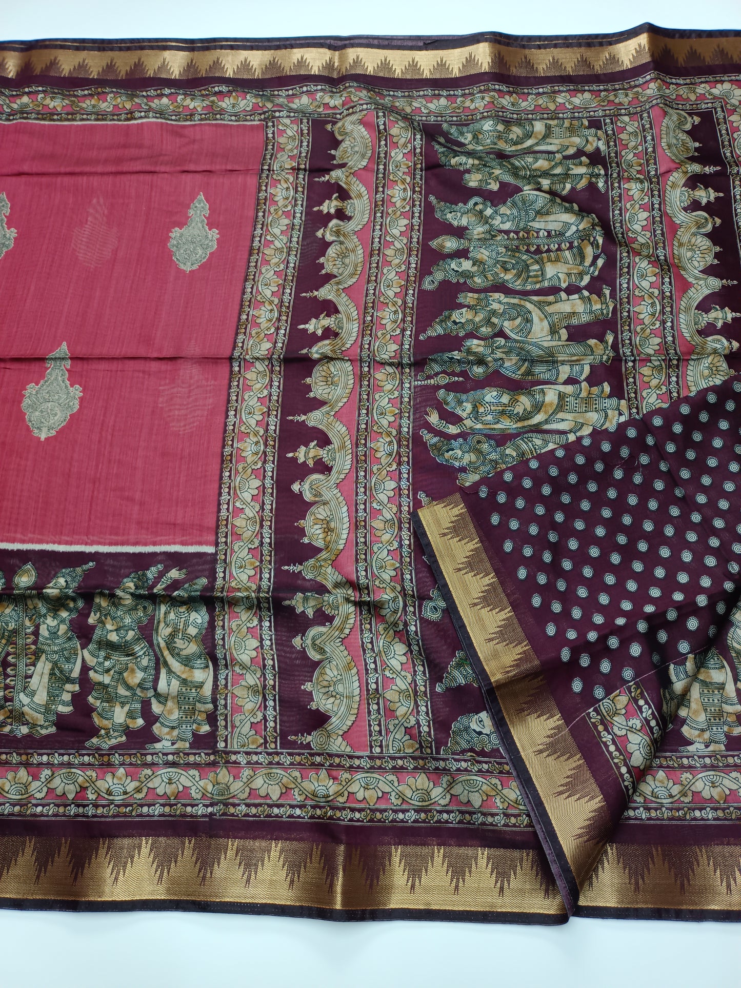 FANCY ASSAM COTTON SAREE