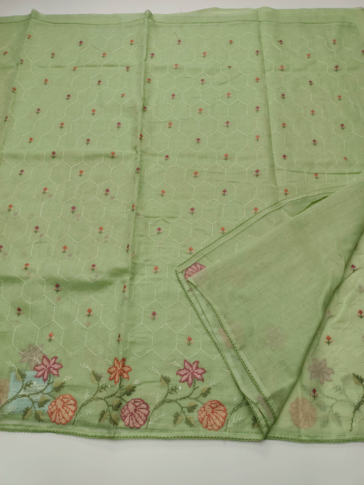 FANCY LENIN SAREE