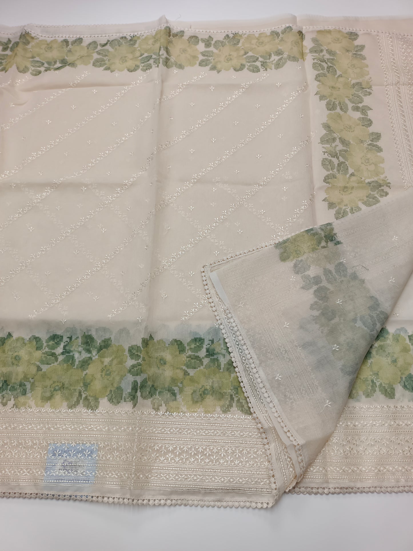 FANCY SUPERNET SAREE