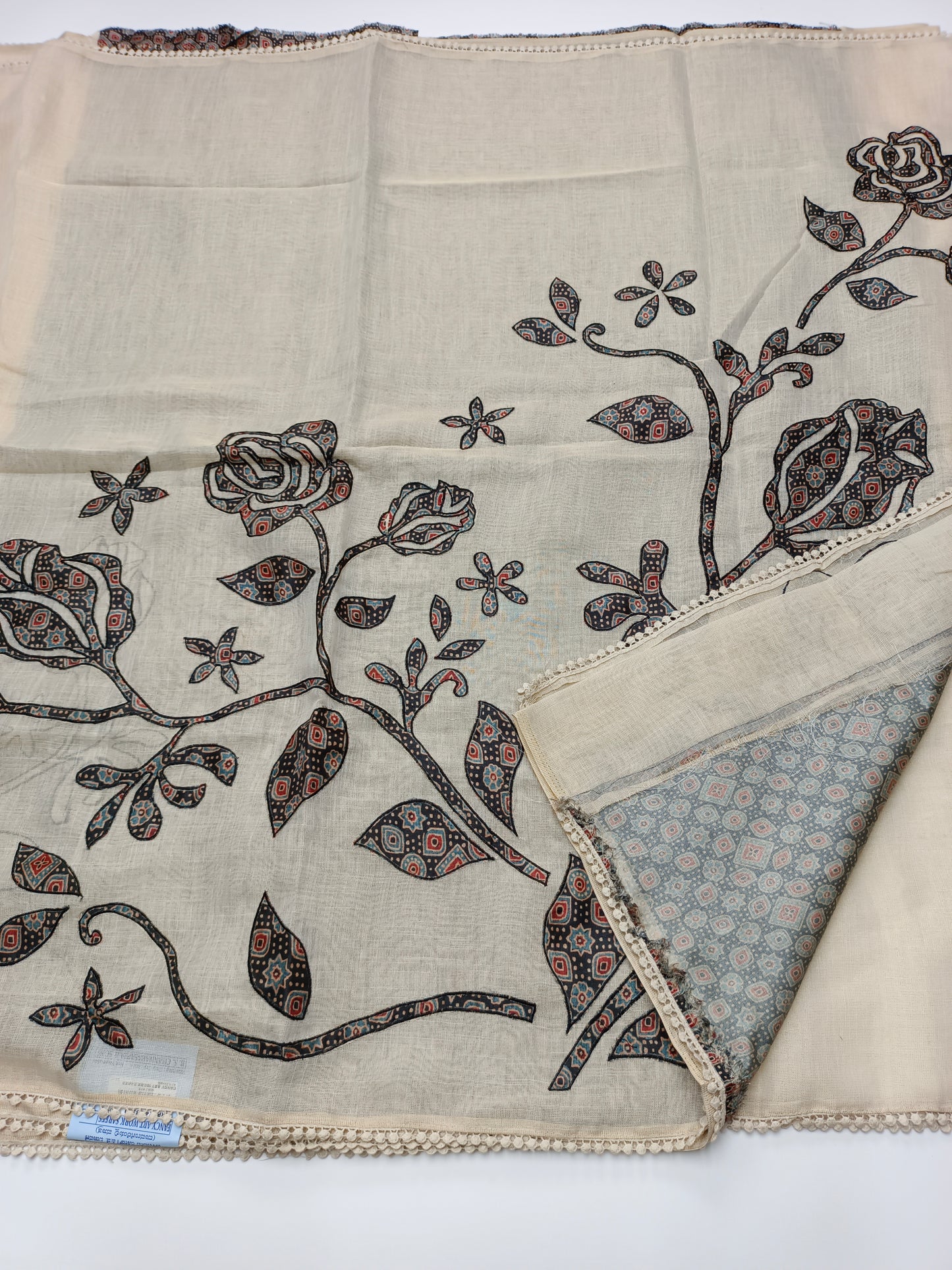 FANCY SUPERNET SAREE