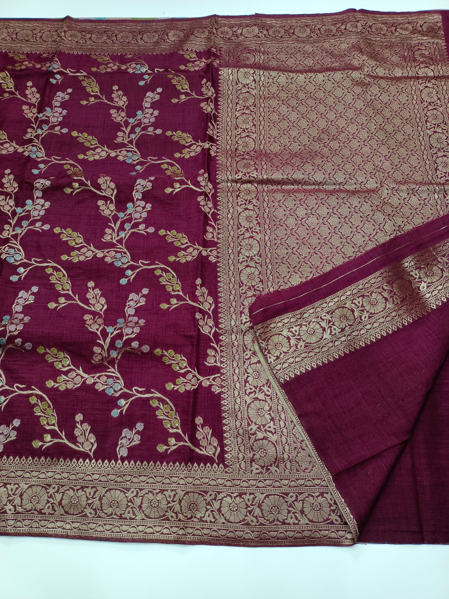 FANCY BAMBOO SILK SAREE
