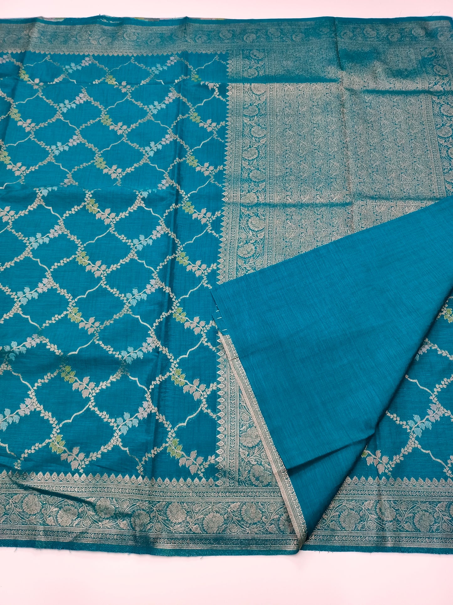 FANCY BAMBOO SILK SAREE