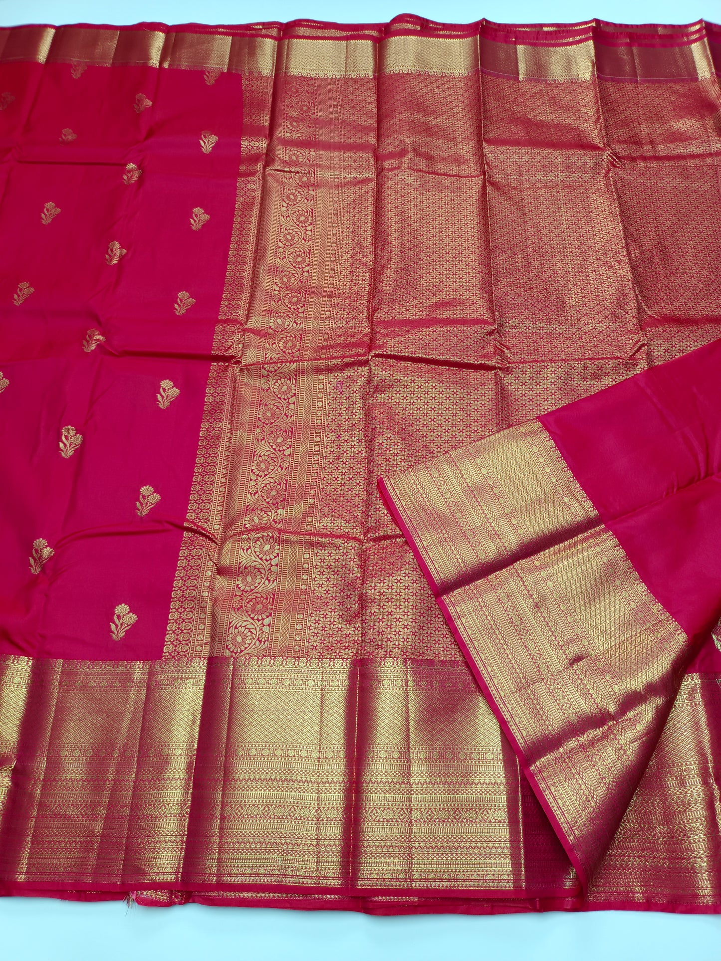 KANCHIPURAM SEMI SILK SAREE