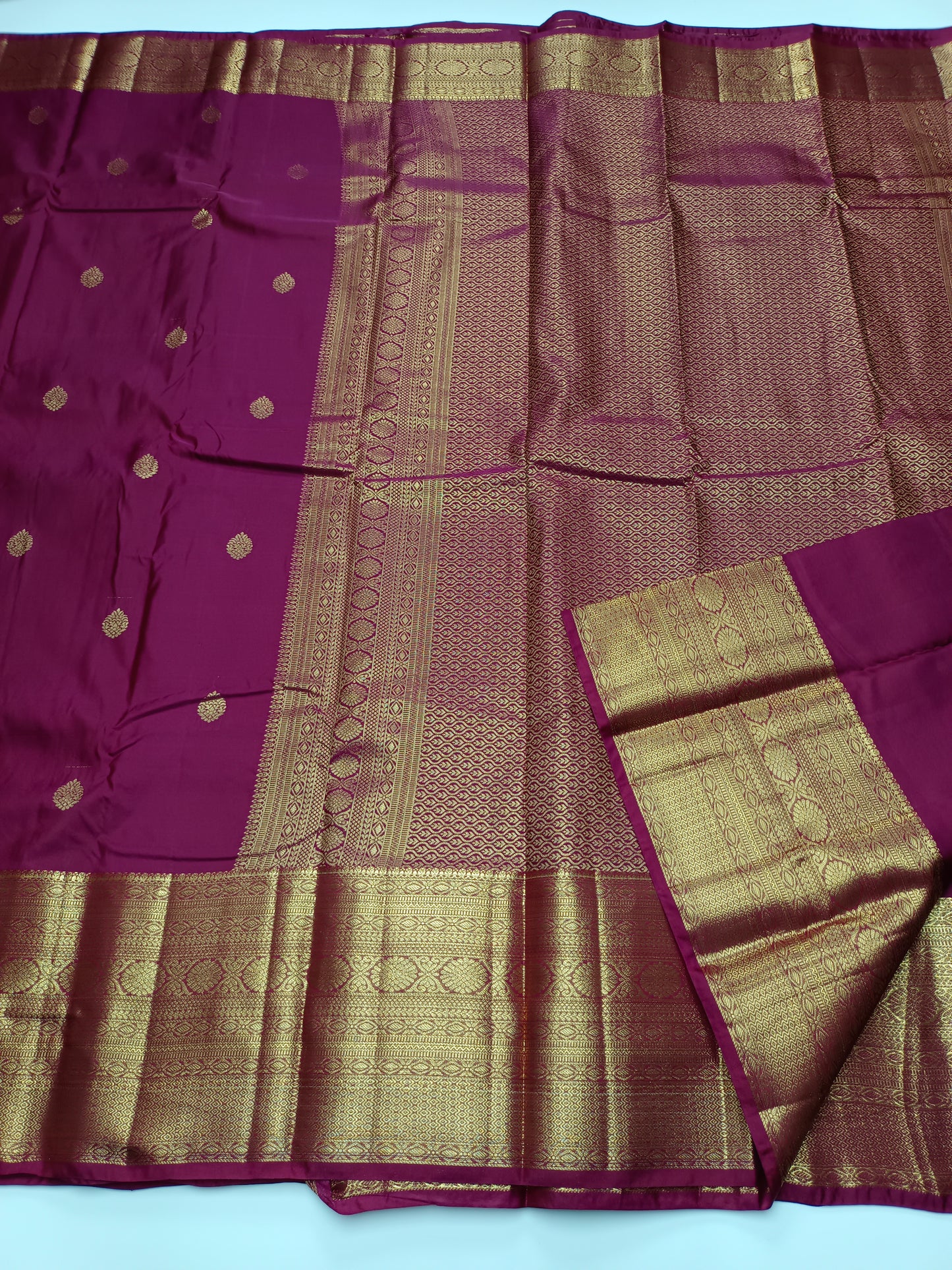 KANCHIPURAM SEMI SILK SAREE