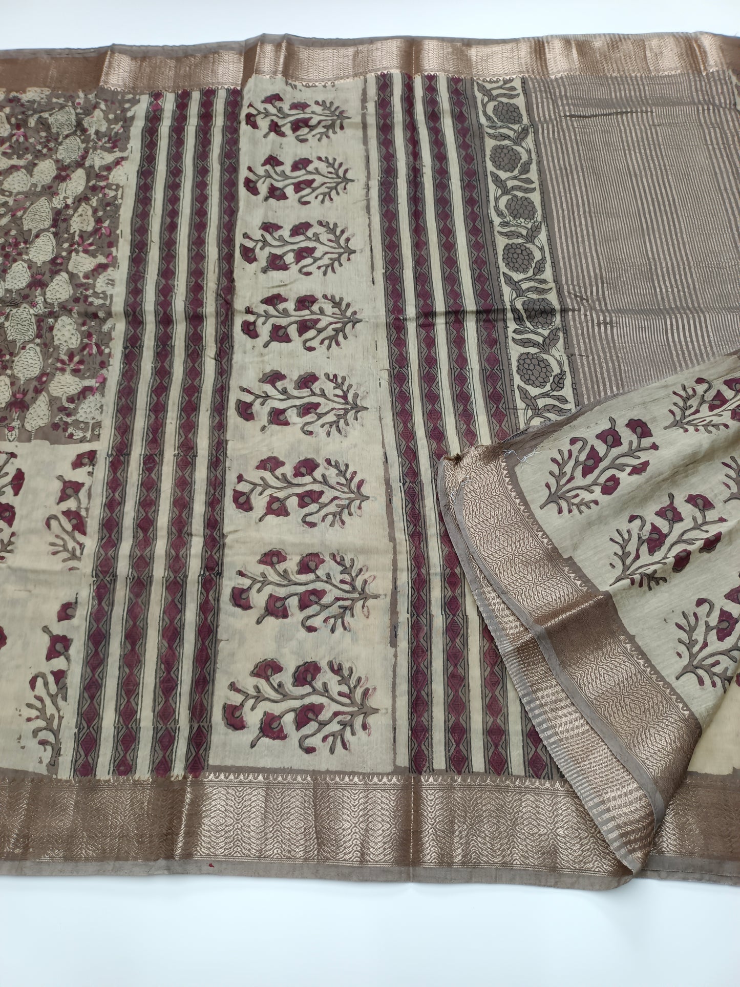 FANCY ASSAM COTTON SAREE