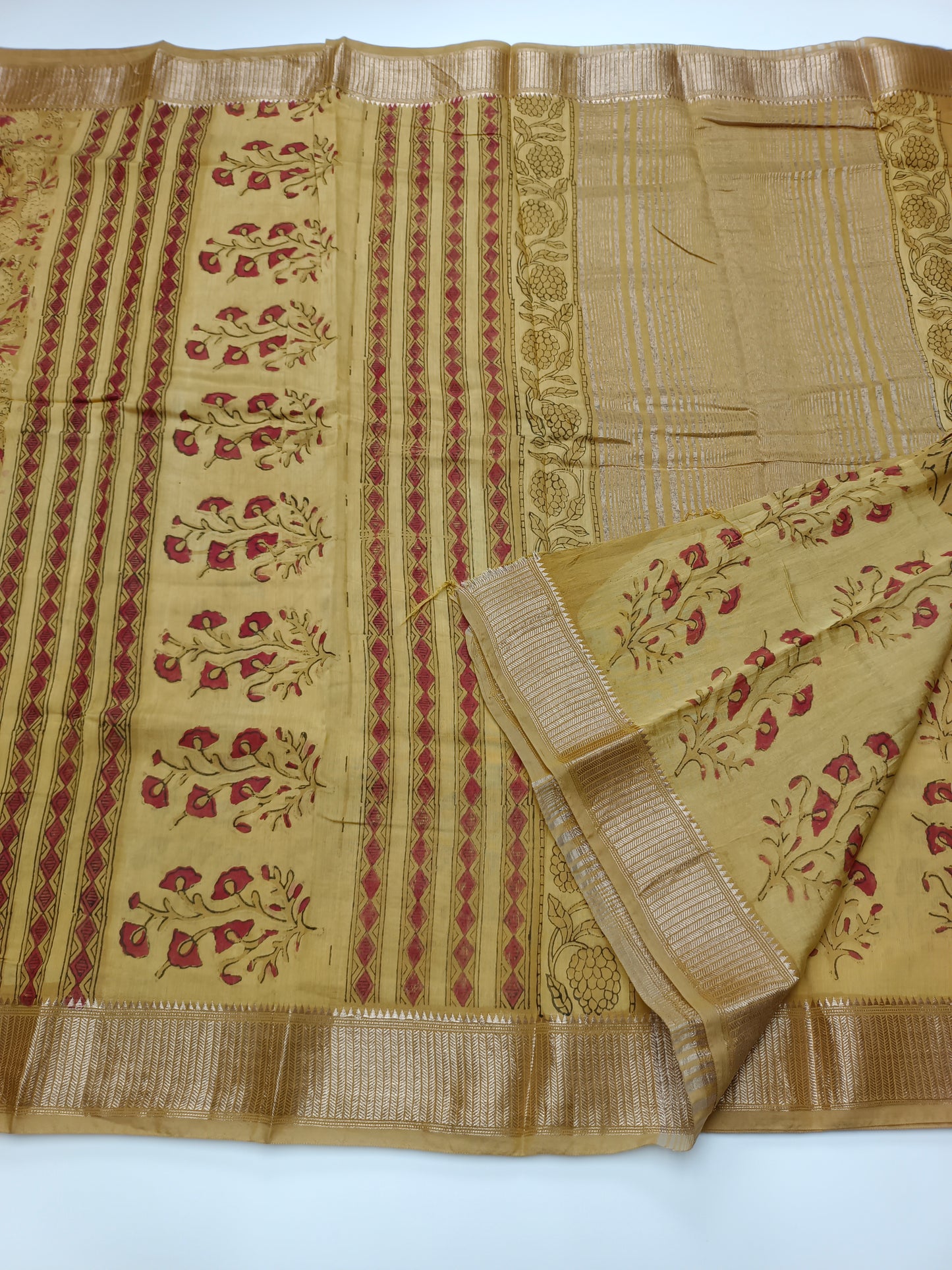 FANCY ASSAM COTTON SAREE