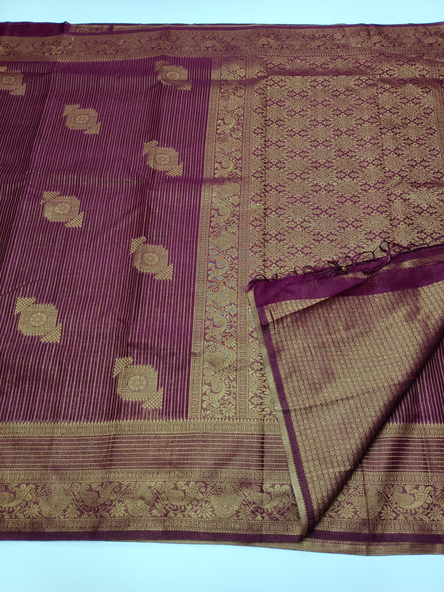 FANCY BAMBOO SILK SAREE