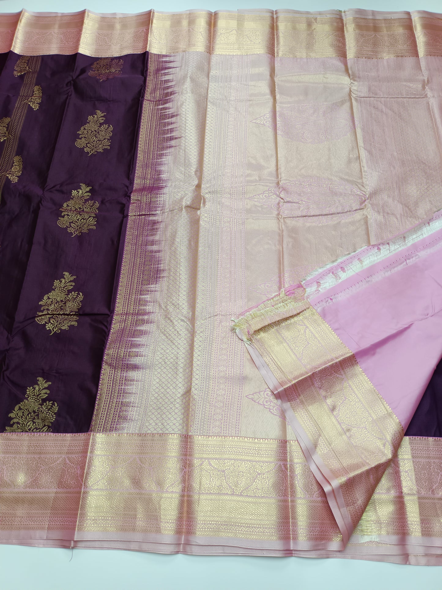 KANCHIPURAM SEMI SILK SAREE