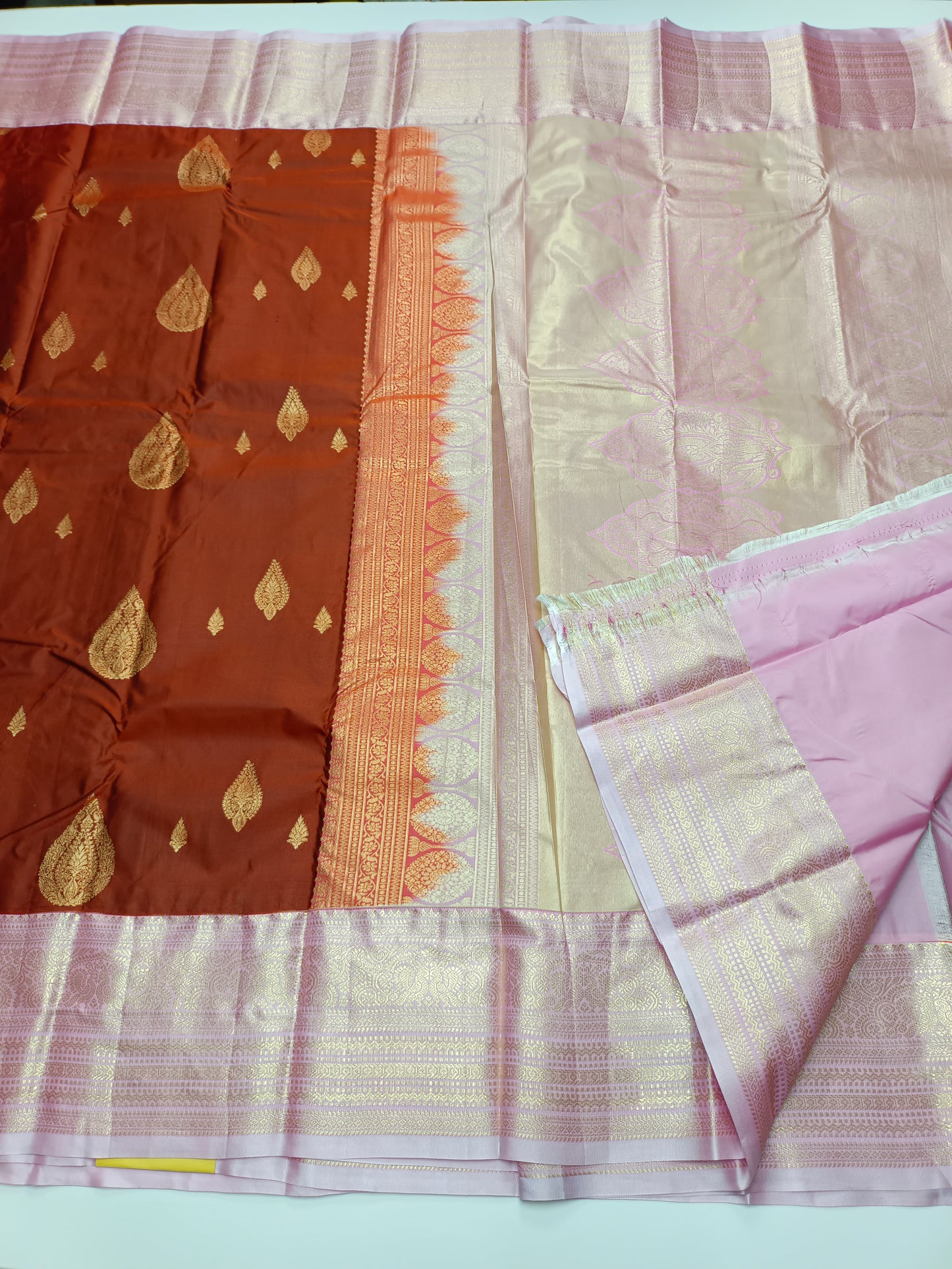 KANCHIPURAM SEMI SILK SAREE