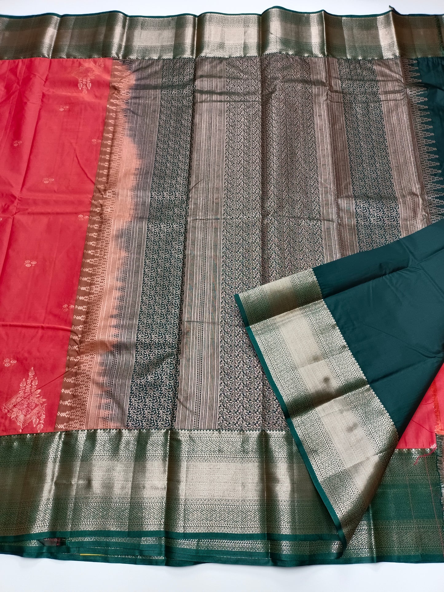 KANCHIPURAM SEMI SILK SAREE