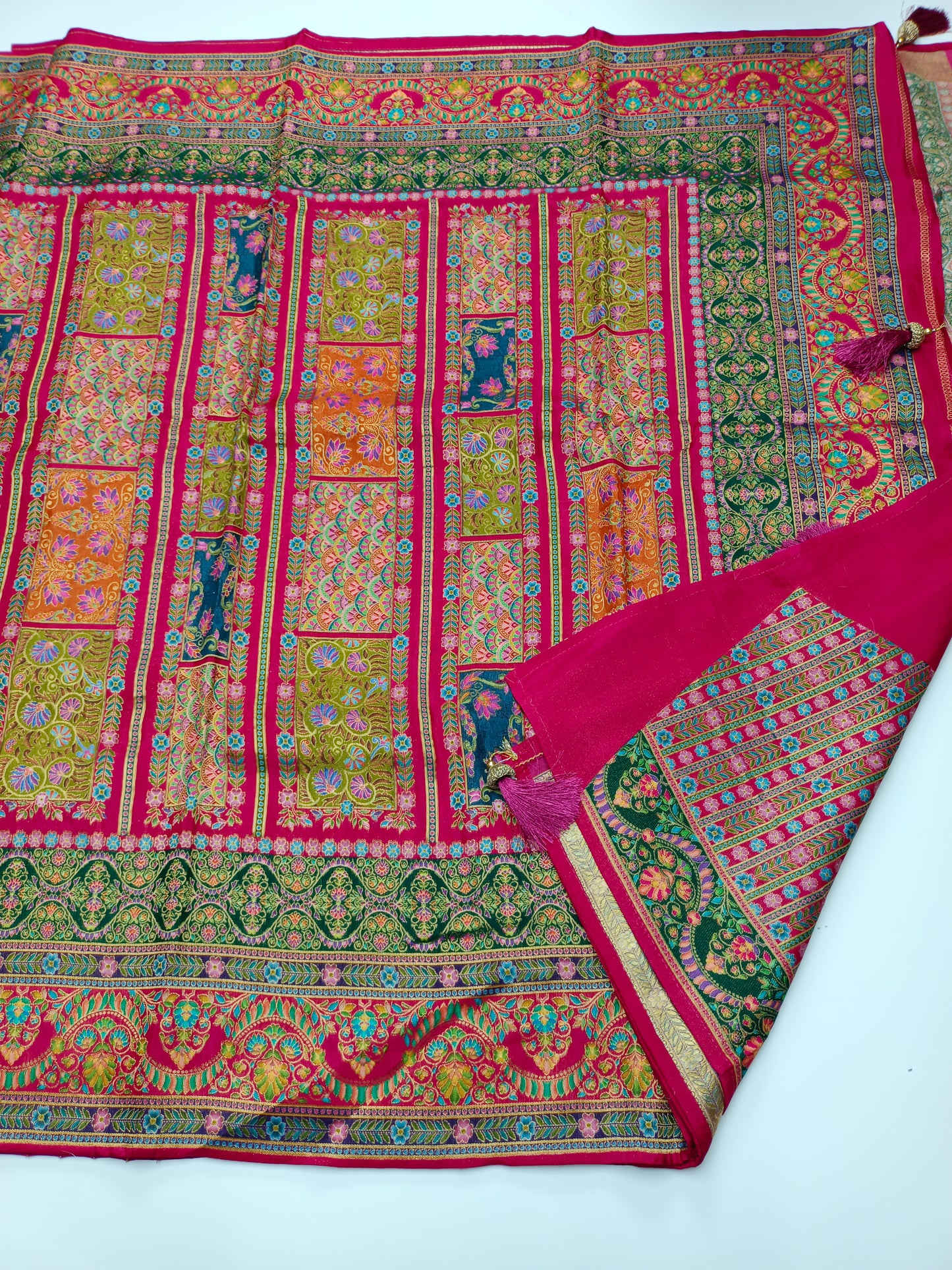 FANCY PASHMINA SAREE