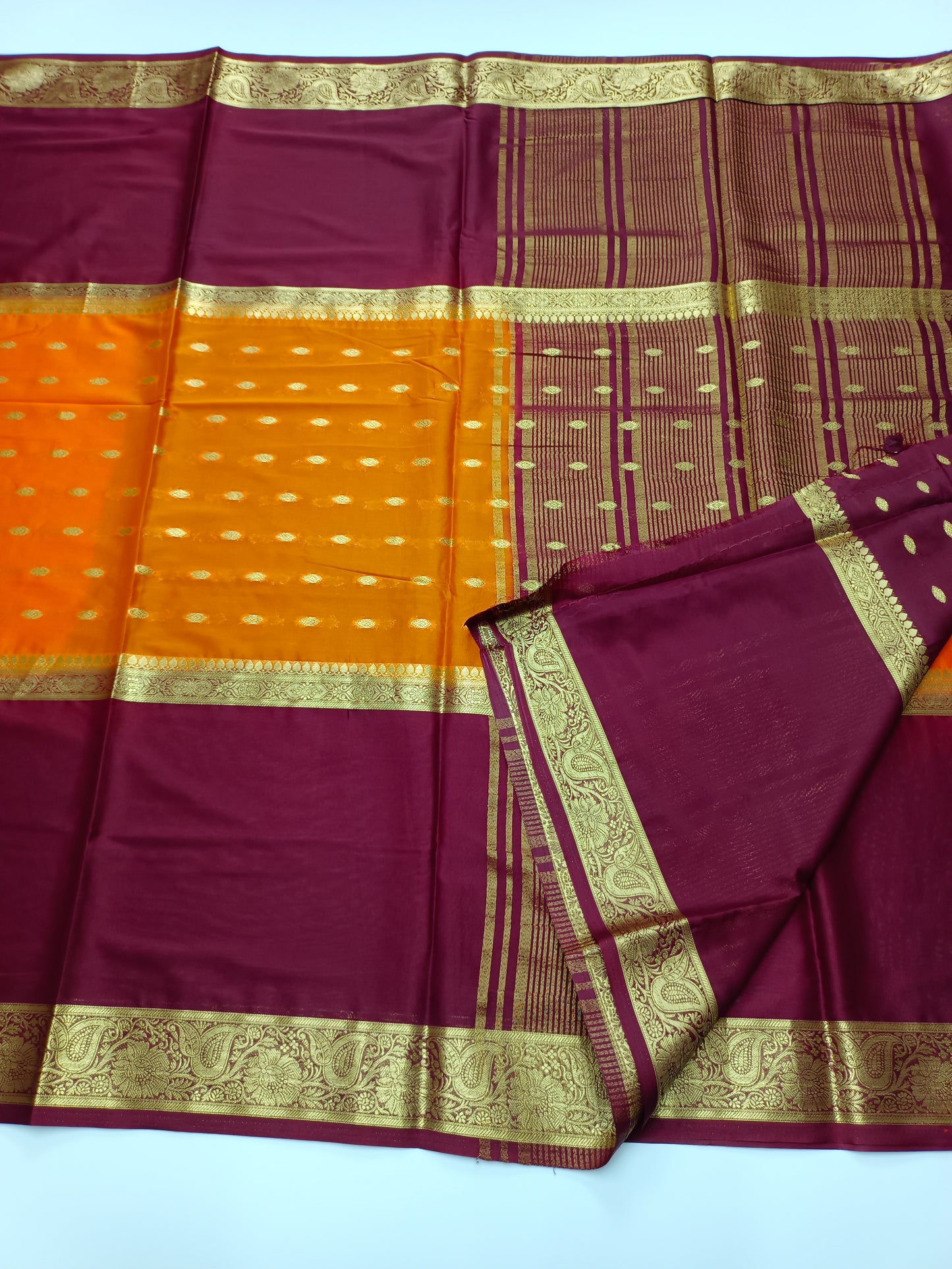 SEMI CREPE SILK SAREE
