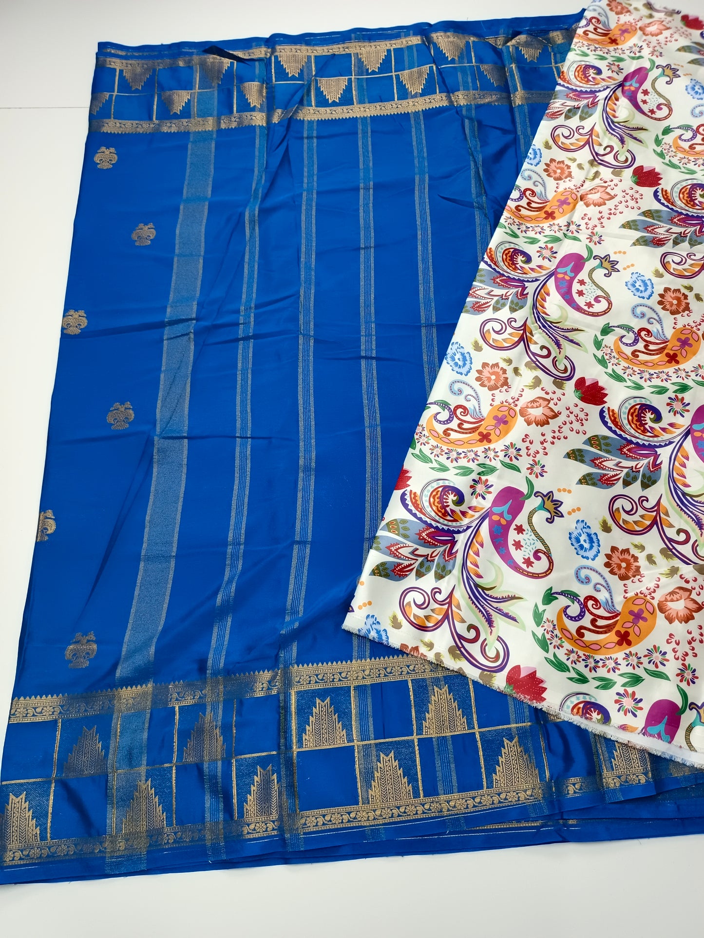 SEMI CREPE SILK SAREE