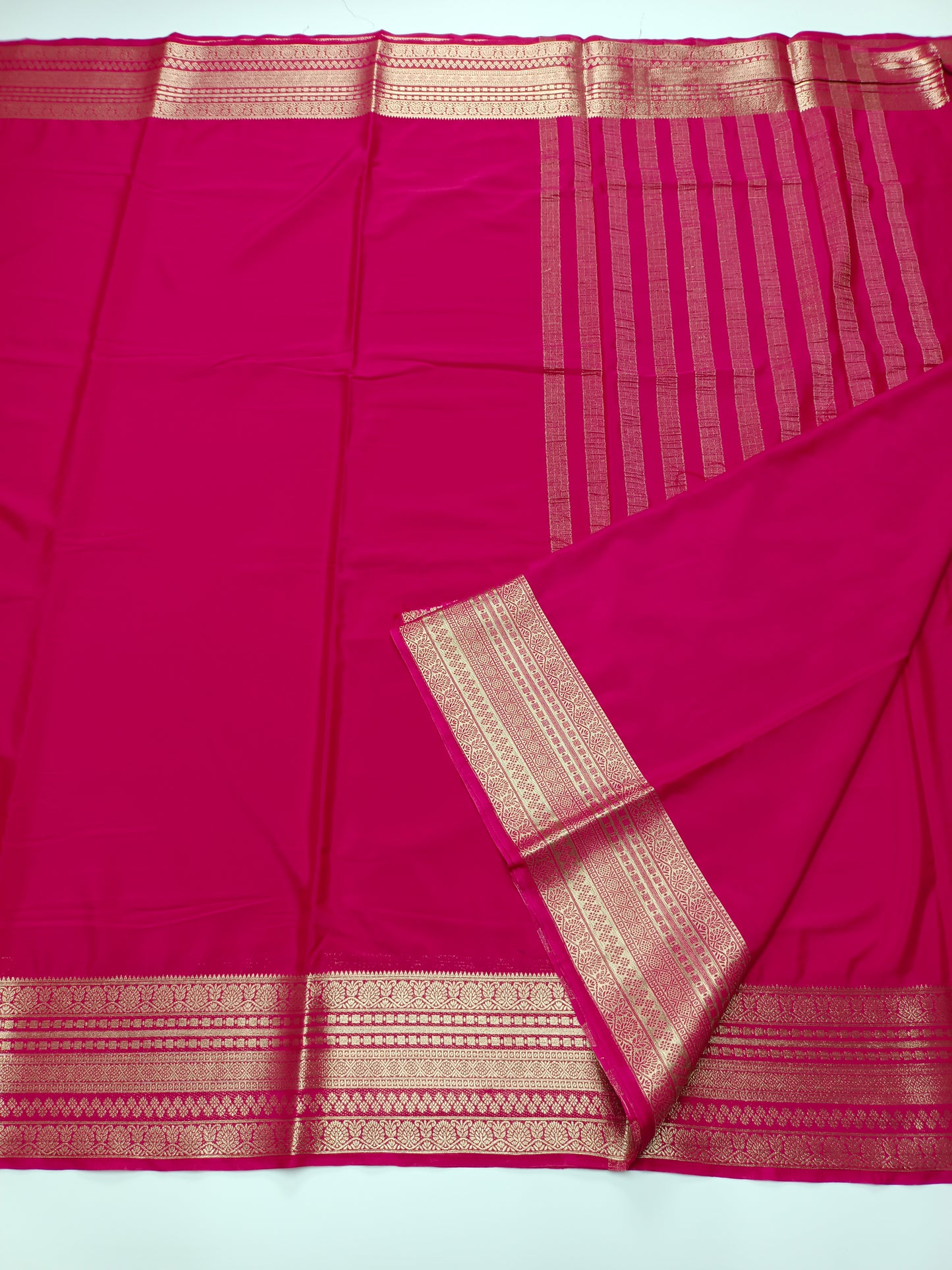 SEMI CREPE SILK SAREE