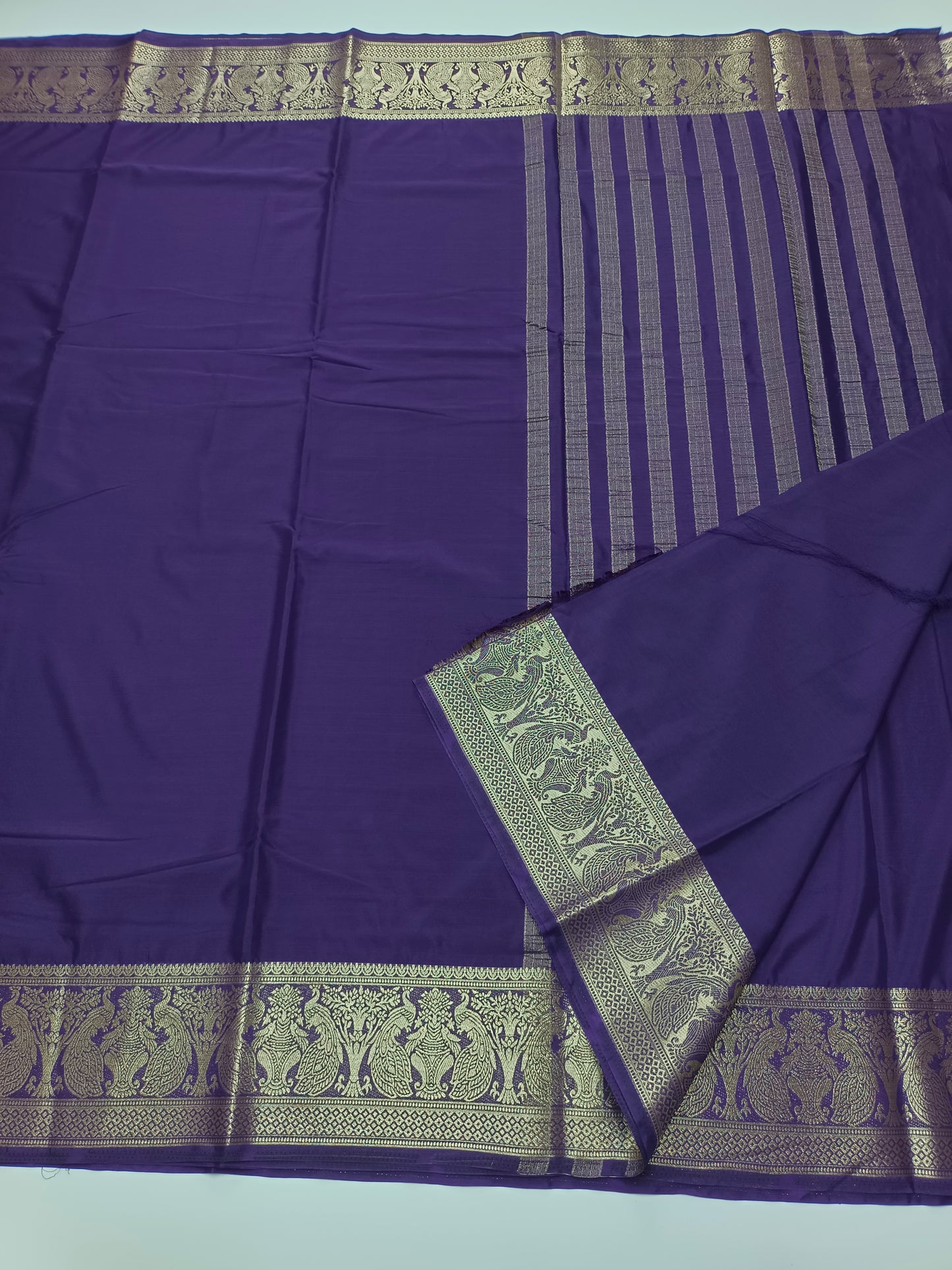 SEMI CREPE SILK SAREE