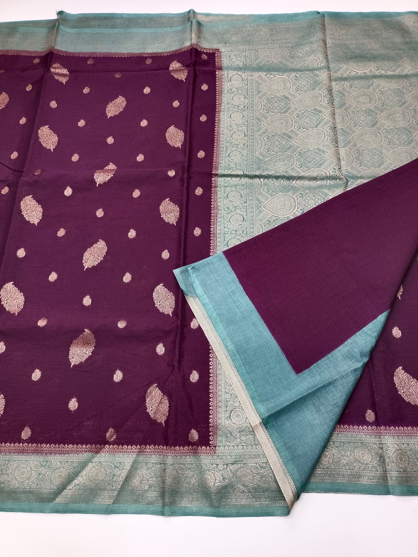FANCY BAMBOO SILK SAREE