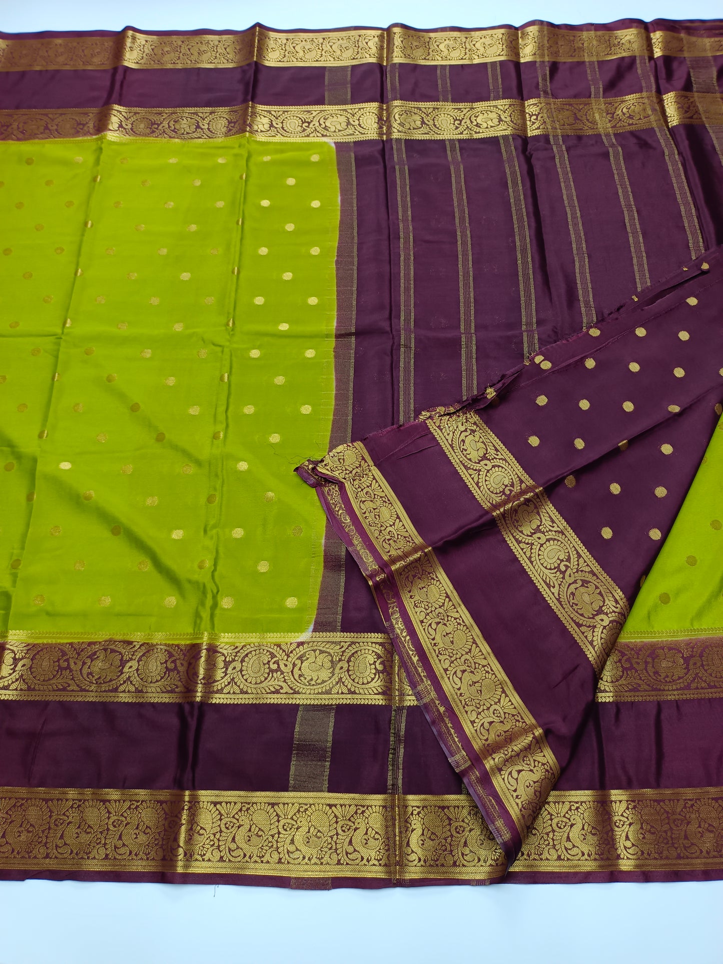 SEMI CREPE SILK SAREE