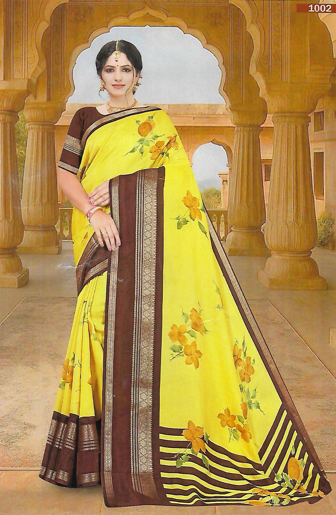 FANCY SYNTHETIC SAREE