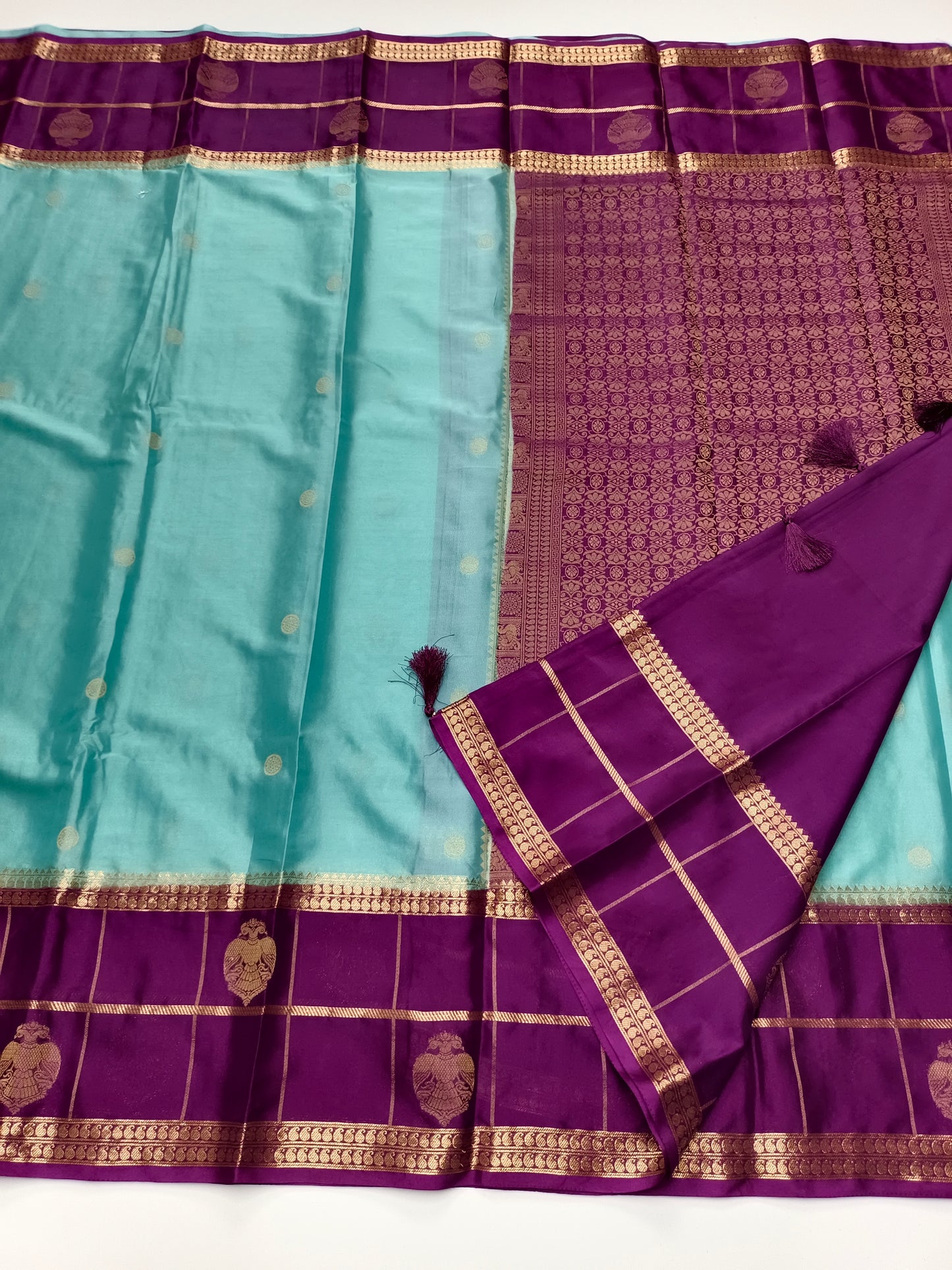 SEMI CREPE SILK SAREE