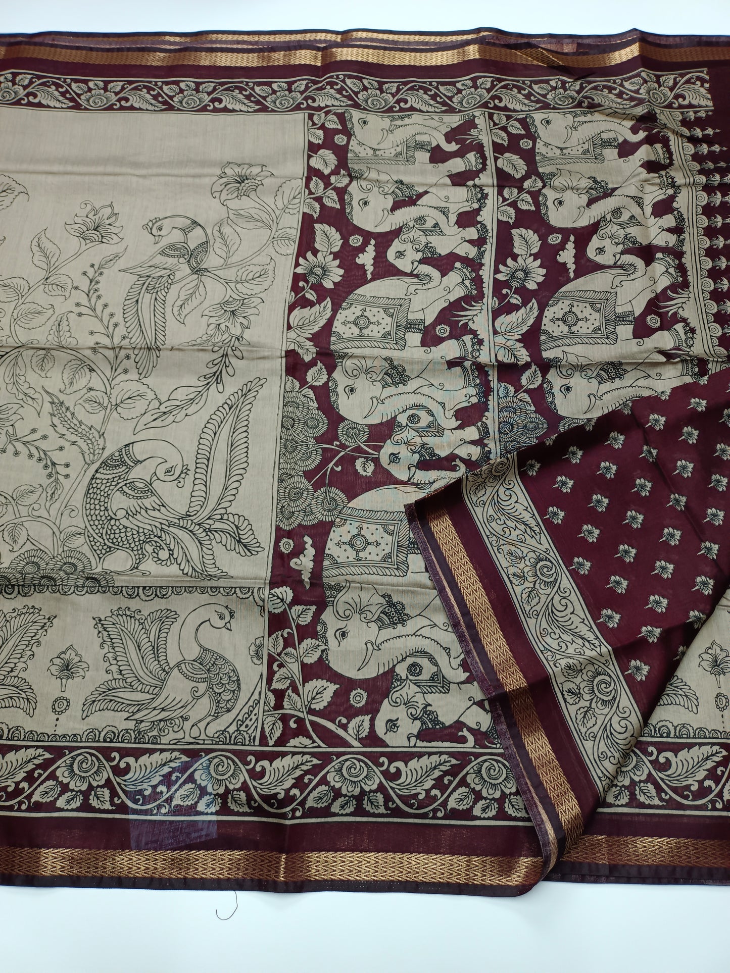 FANCY ASSAM COTTON SAREE