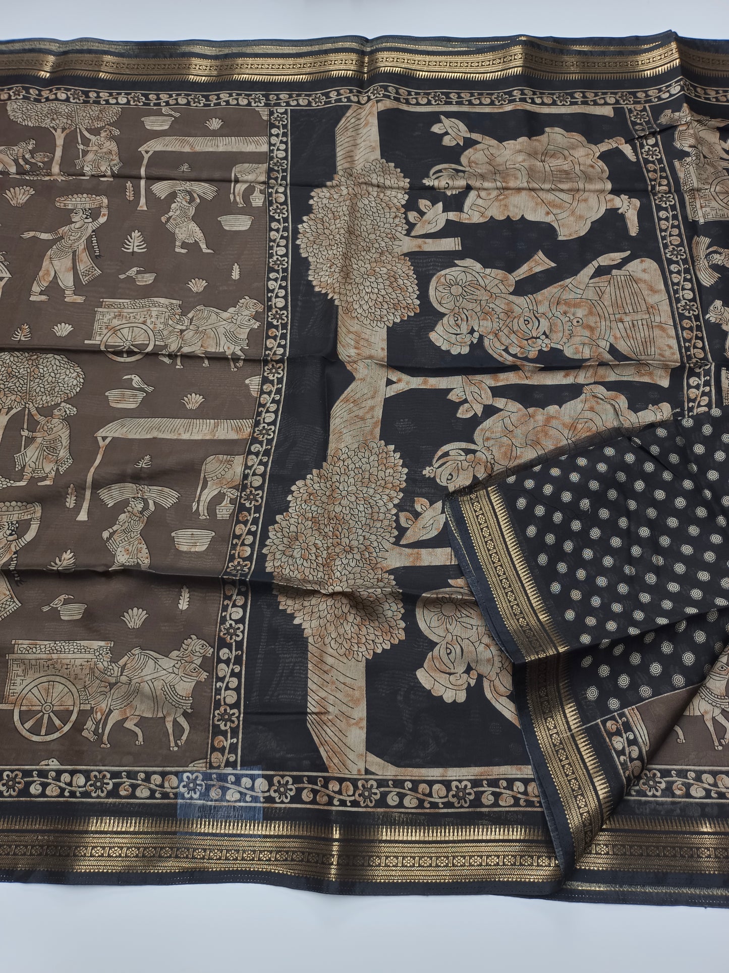 FANCY ASSAM COTTON SAREE