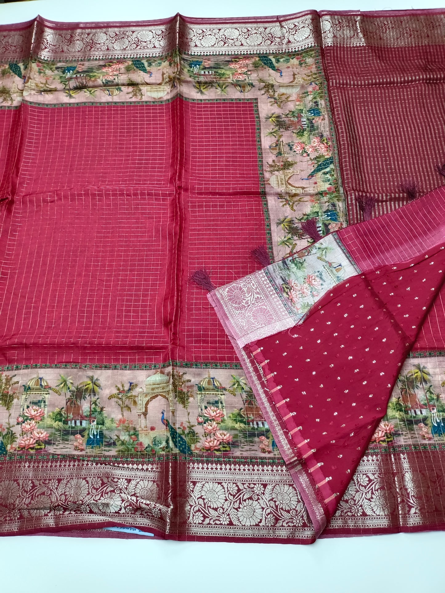 FANCY DOLA SILK SAREE