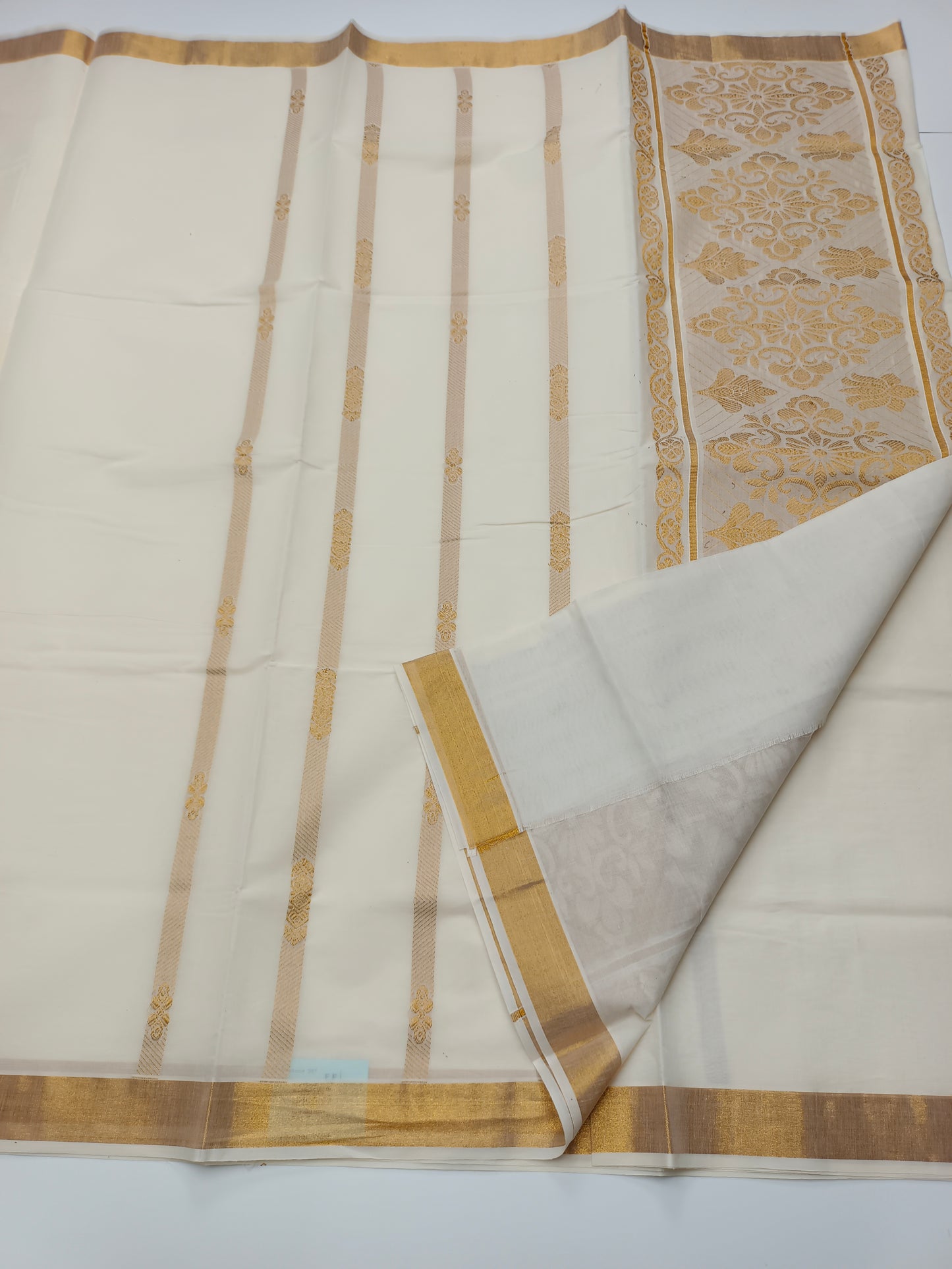 FANCY KERALA COTTON SAREE