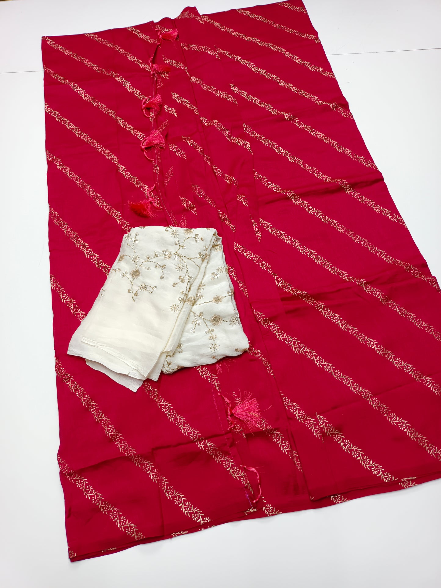 FANCY WORK SAREE