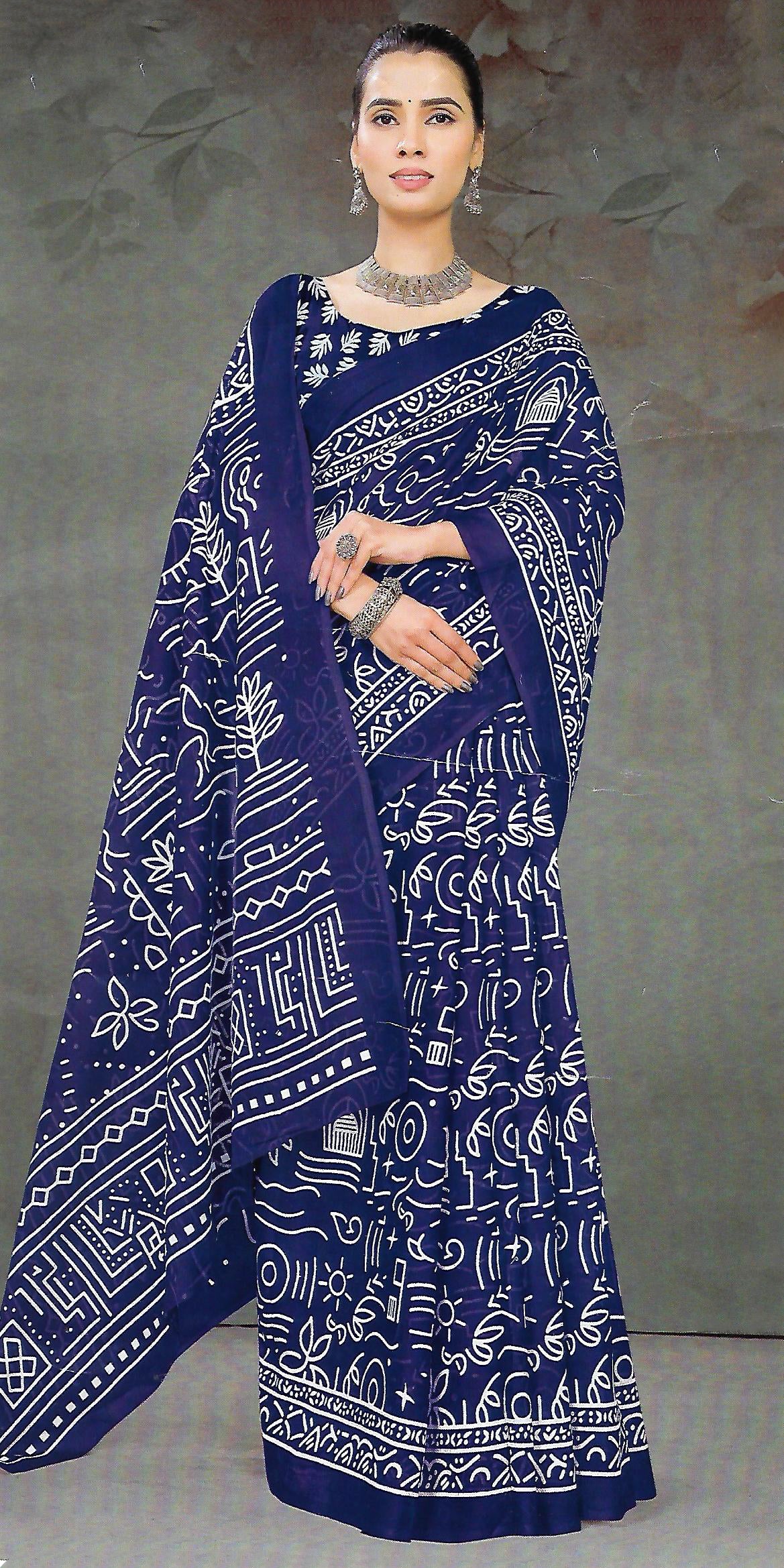 FANCY COTTON SAREE